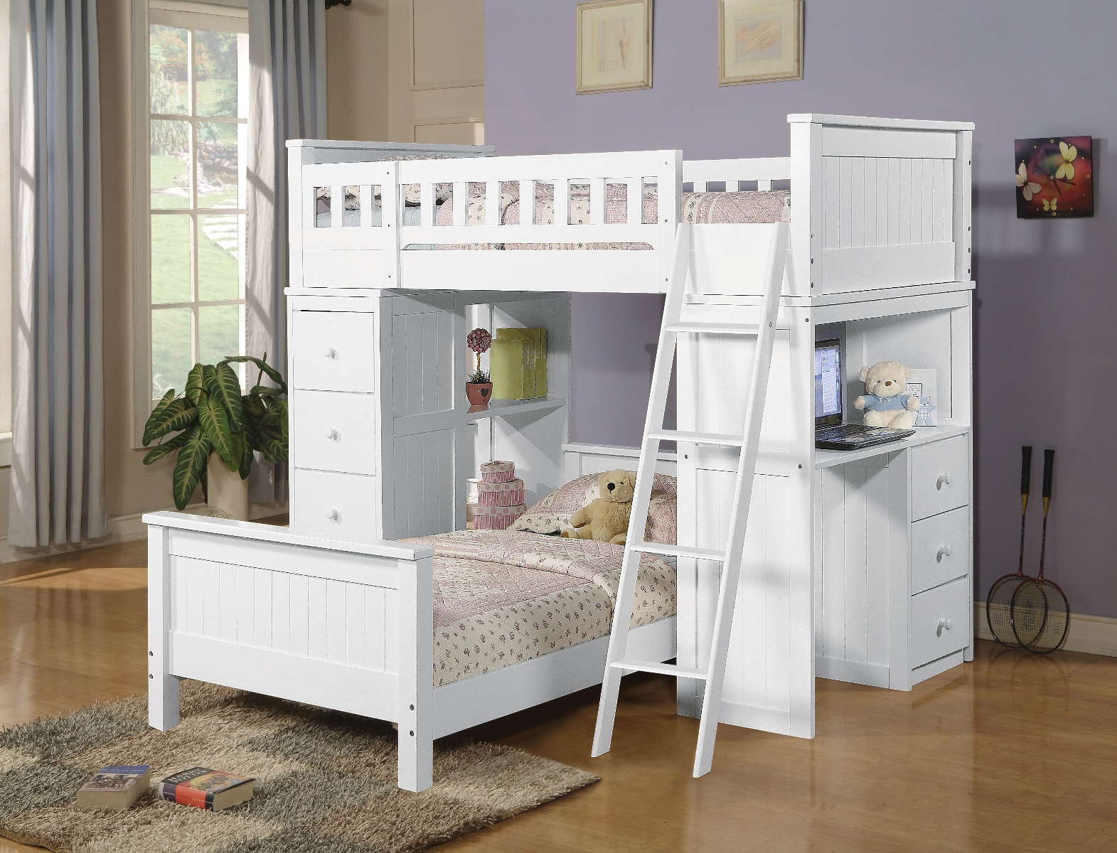 Acme Willoughby Twin Loft Bed Model 10970W
