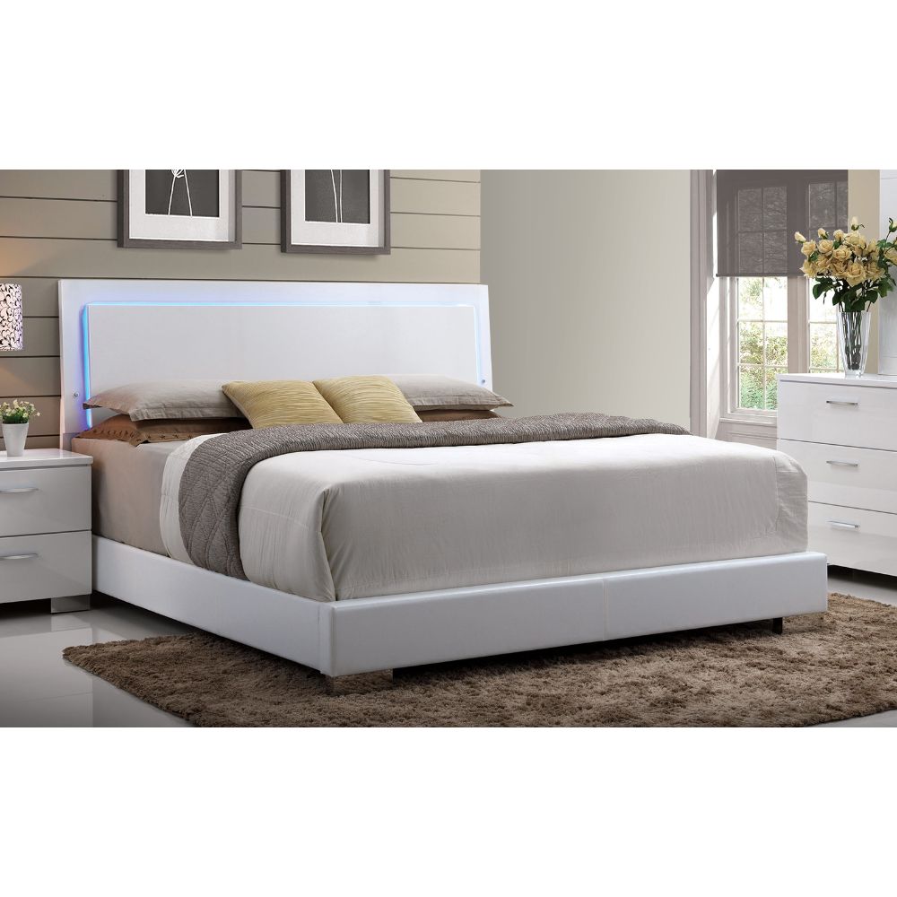 Acme Lorimar EK Bed with Led Model 22637EK