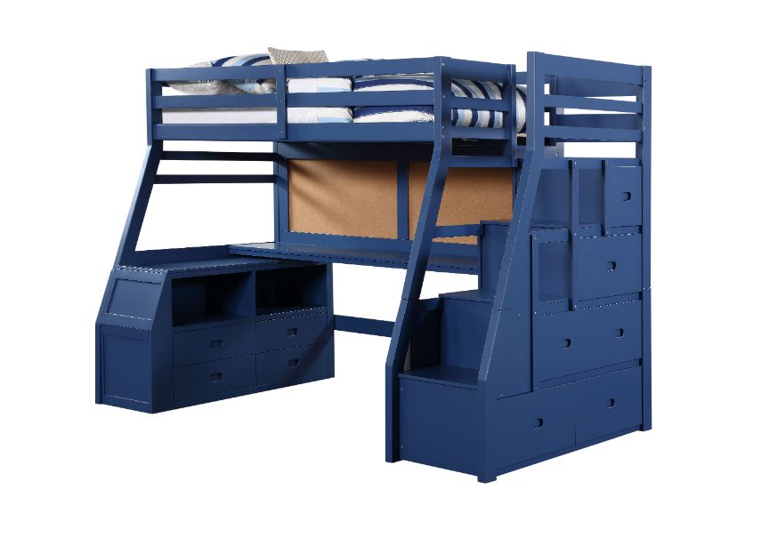 Acme Jason II Twin Loft Bed with Storage Model 37455