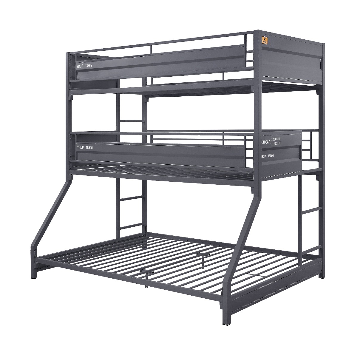 Acme Cargo Twin/Twin/Full Bunk Bed Model 37995