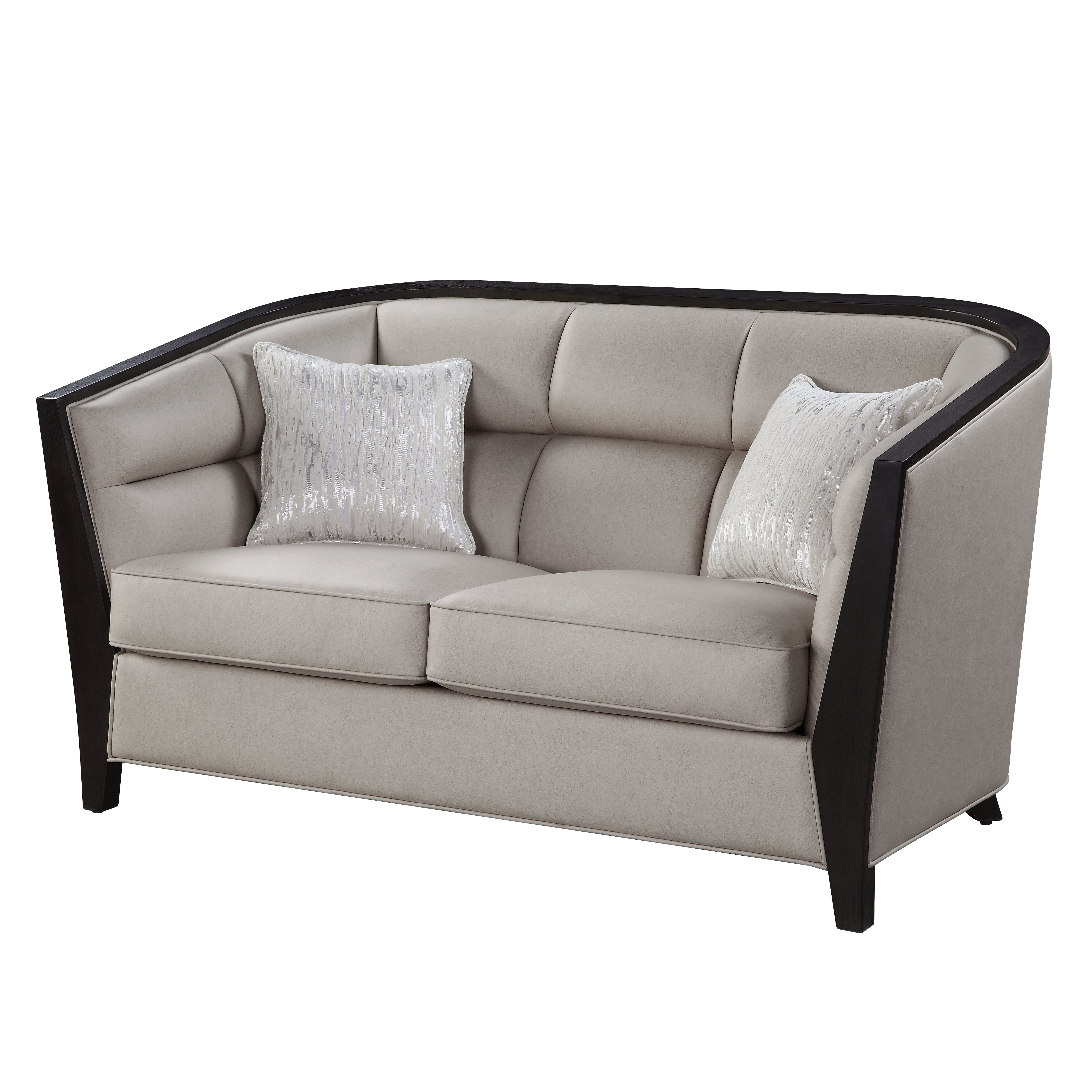 Acme Zemocryss Loveseat with 2 Pillows Model 54236