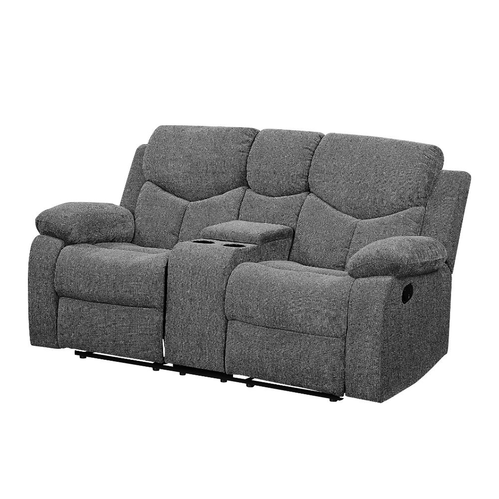 Acme Kalen Motion Loveseat with Console Model 55441