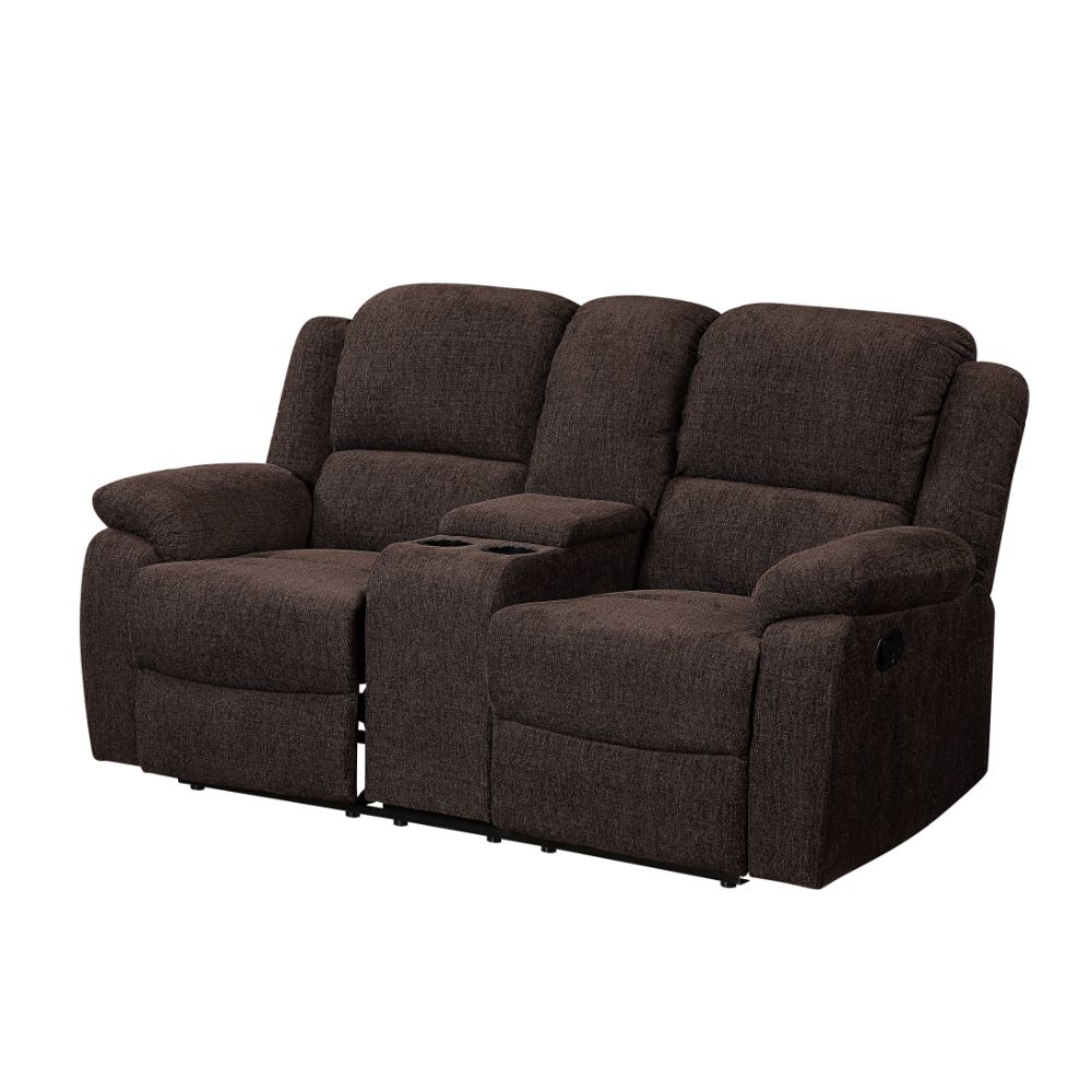 Acme Madden Motion Loveseat with Console Model 55446