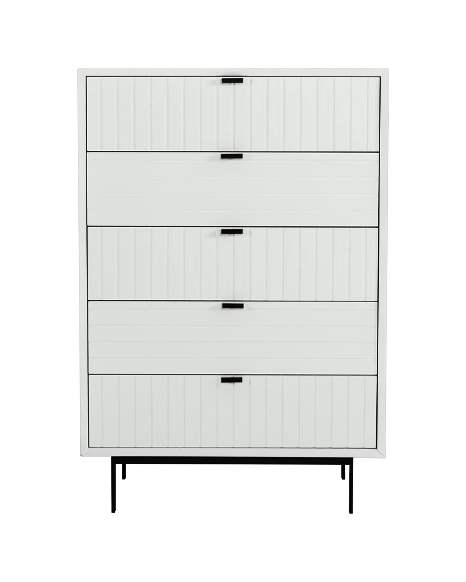 LA Furniture Valencia Contemporary White Chest VGMABR-76-CHEST Contemporary Style by Vig Furnitrue Number 74876 Catch Home Goods