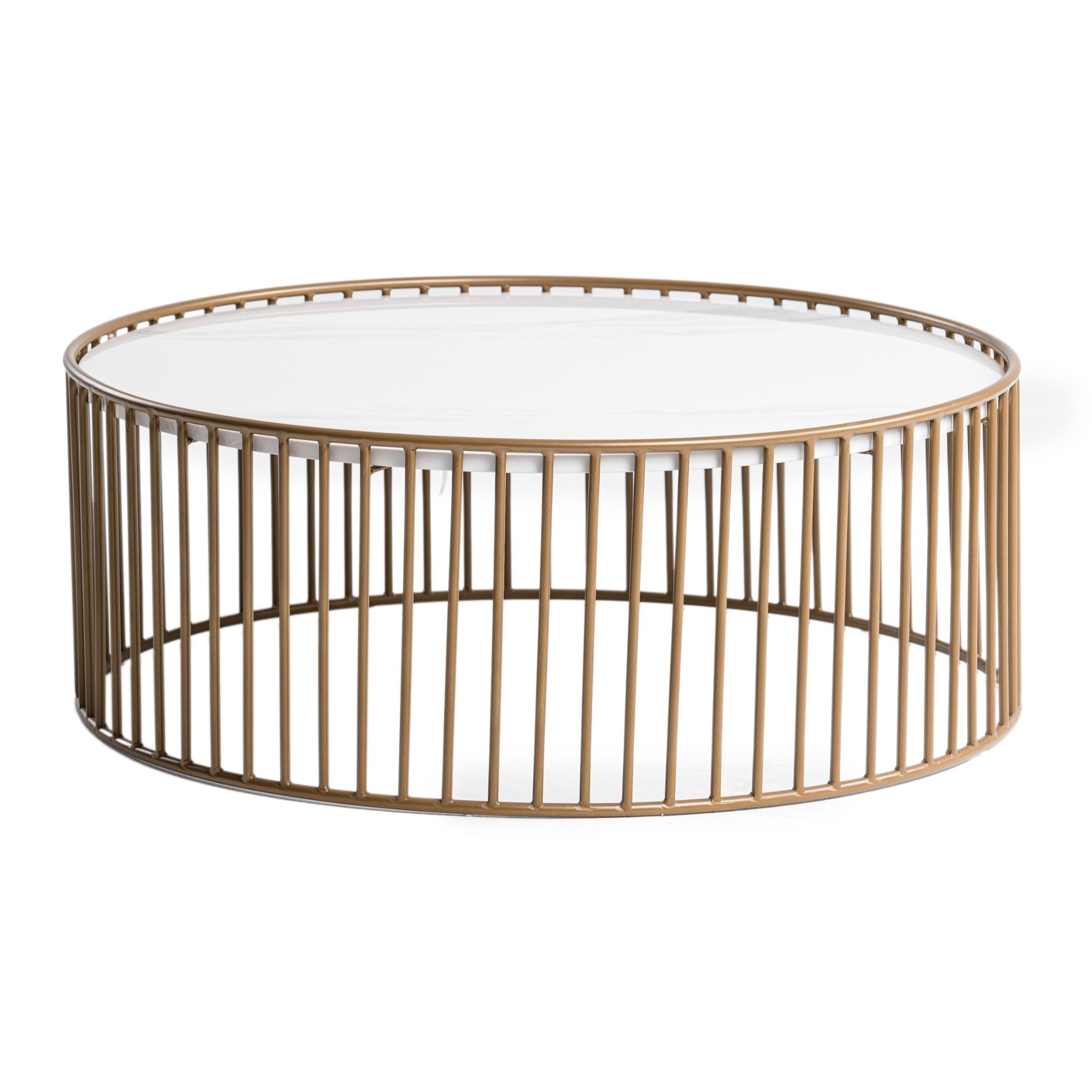 LA Furniture Eleanor Modern Round Marble Coffee Table VGMAMIT-5227-CT Contemporary Style by Vig Furnitrue Number 75424 Catch Home Goods