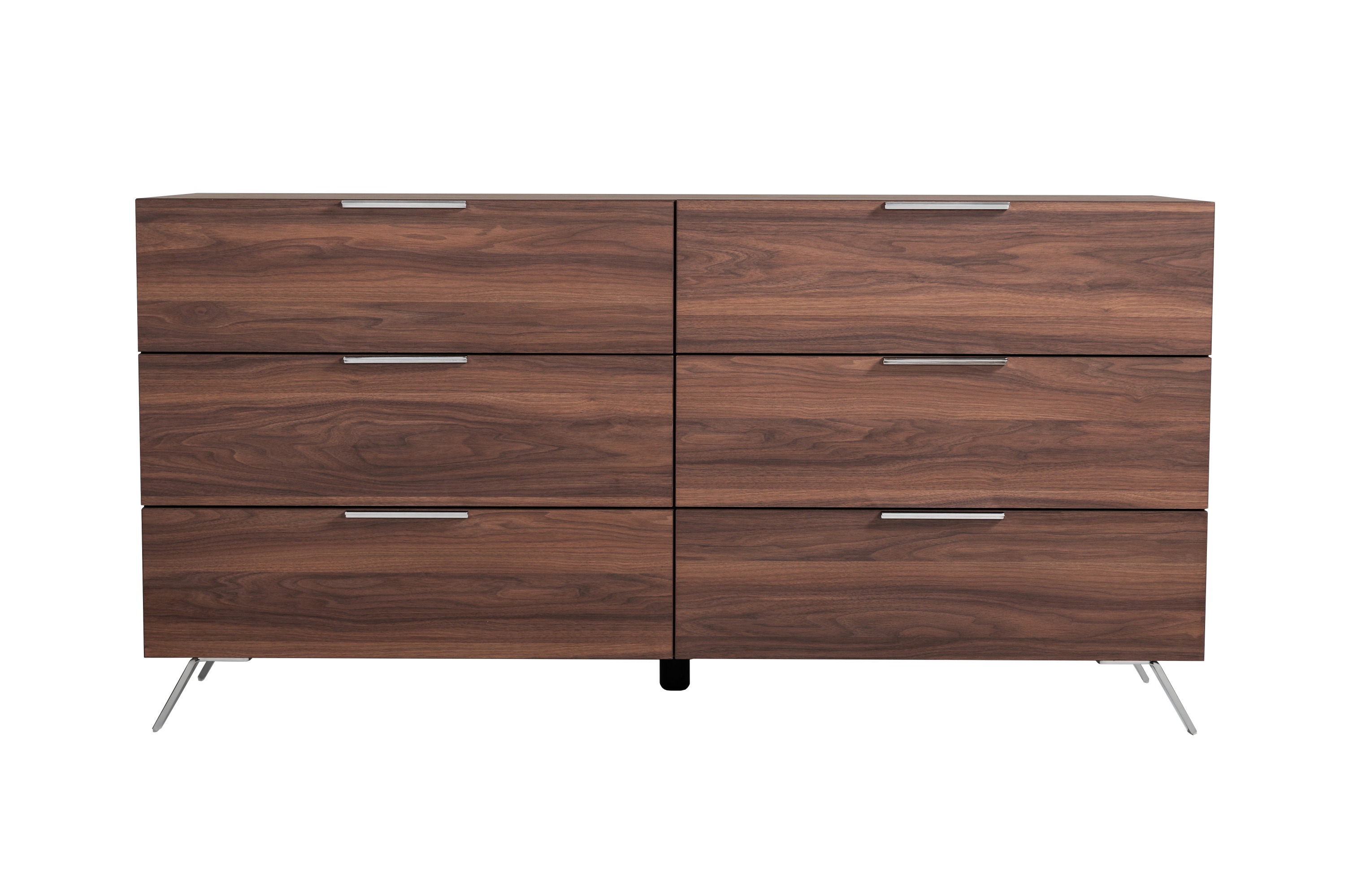 LA Furniture Brooklyn Italian Modern Walnut Dresser VGACBROOKLYN-DRSR Contemporary Style by Vig Furnitrue Number 76000 Catch Home Goods