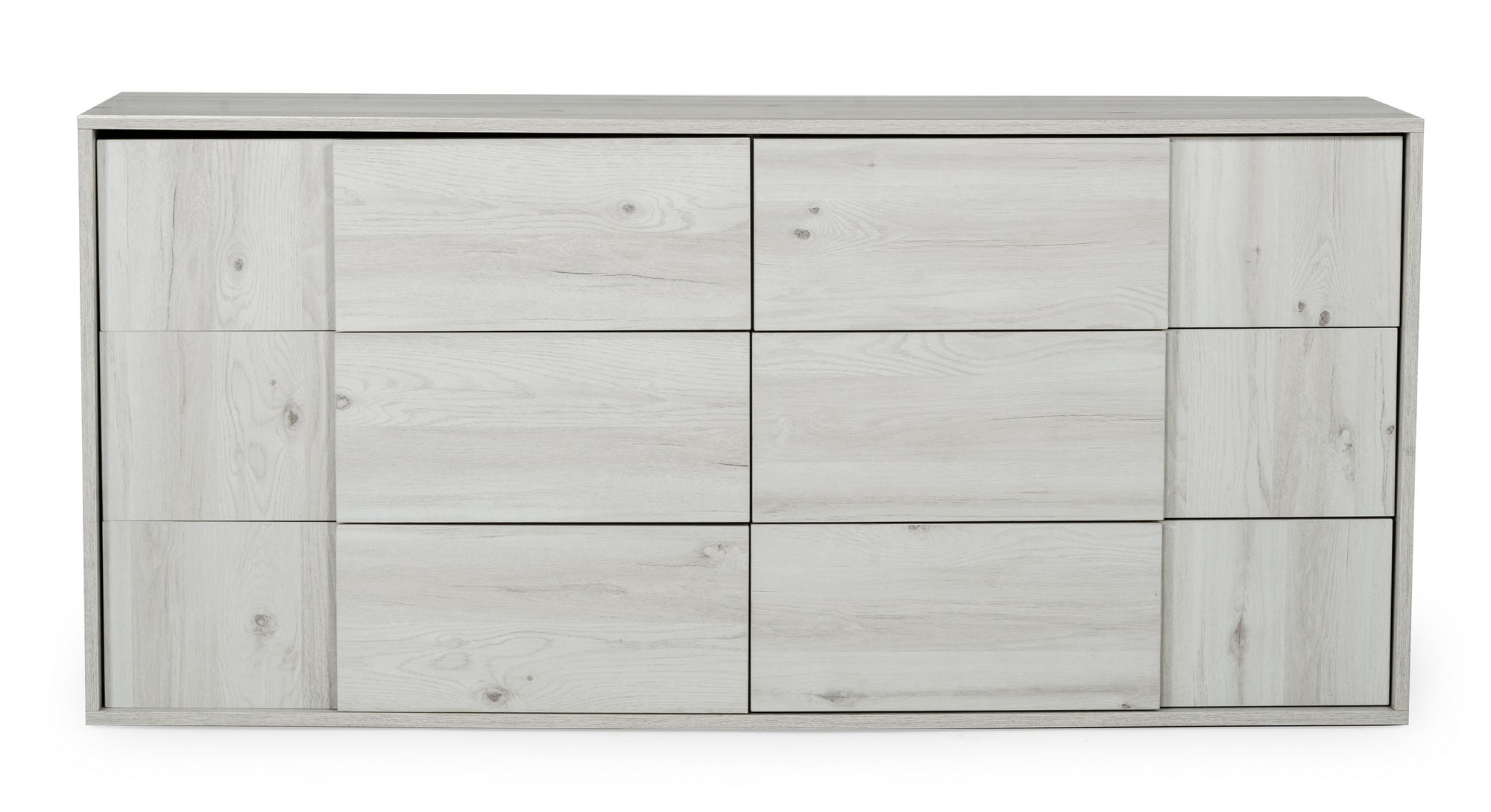 LA Furniture Asus Italian Modern White Washed Oak Dresser VGACASUS-DRS-ASH Contemporary Style by Vig Furnitrue Number 76184 Catch Home Goods
