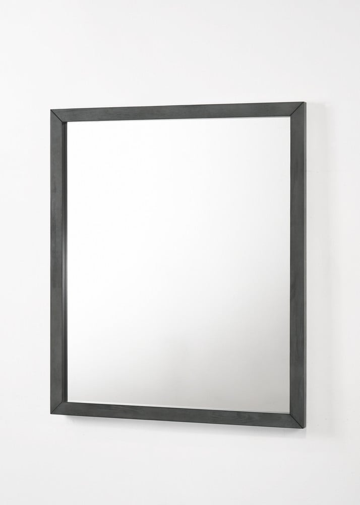 LA Furniture Bryan Modern Grey Mirror VGMABR-82-GREY-MIR Contemporary Style by Vig Furnitrue Number 76320 Catch Home Goods
