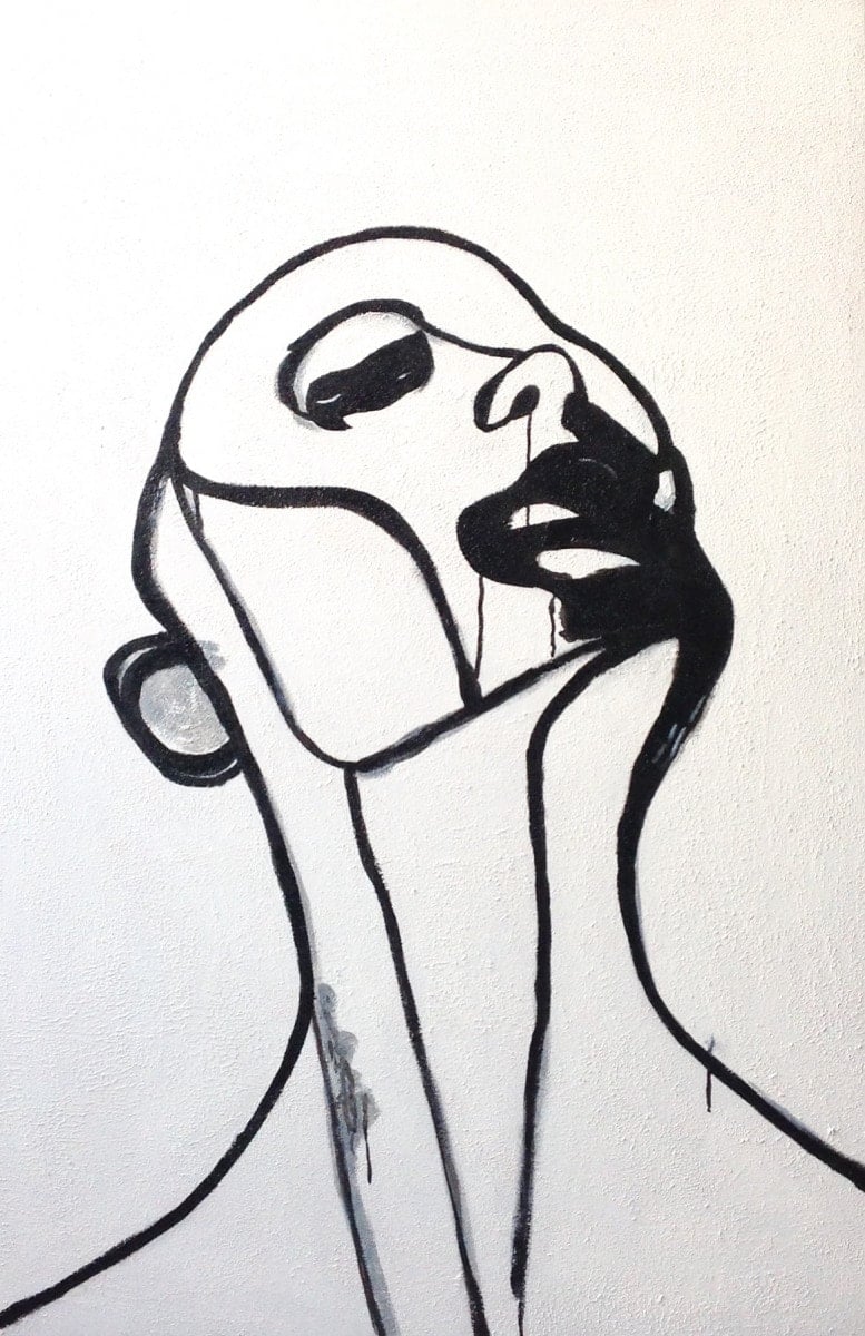 LA Furniture VIG19001 Abstract Oil Painting VGSHD-VIG19001 Contemporary Style by Vig Furnitrue Number 76397 Catch Home Goods