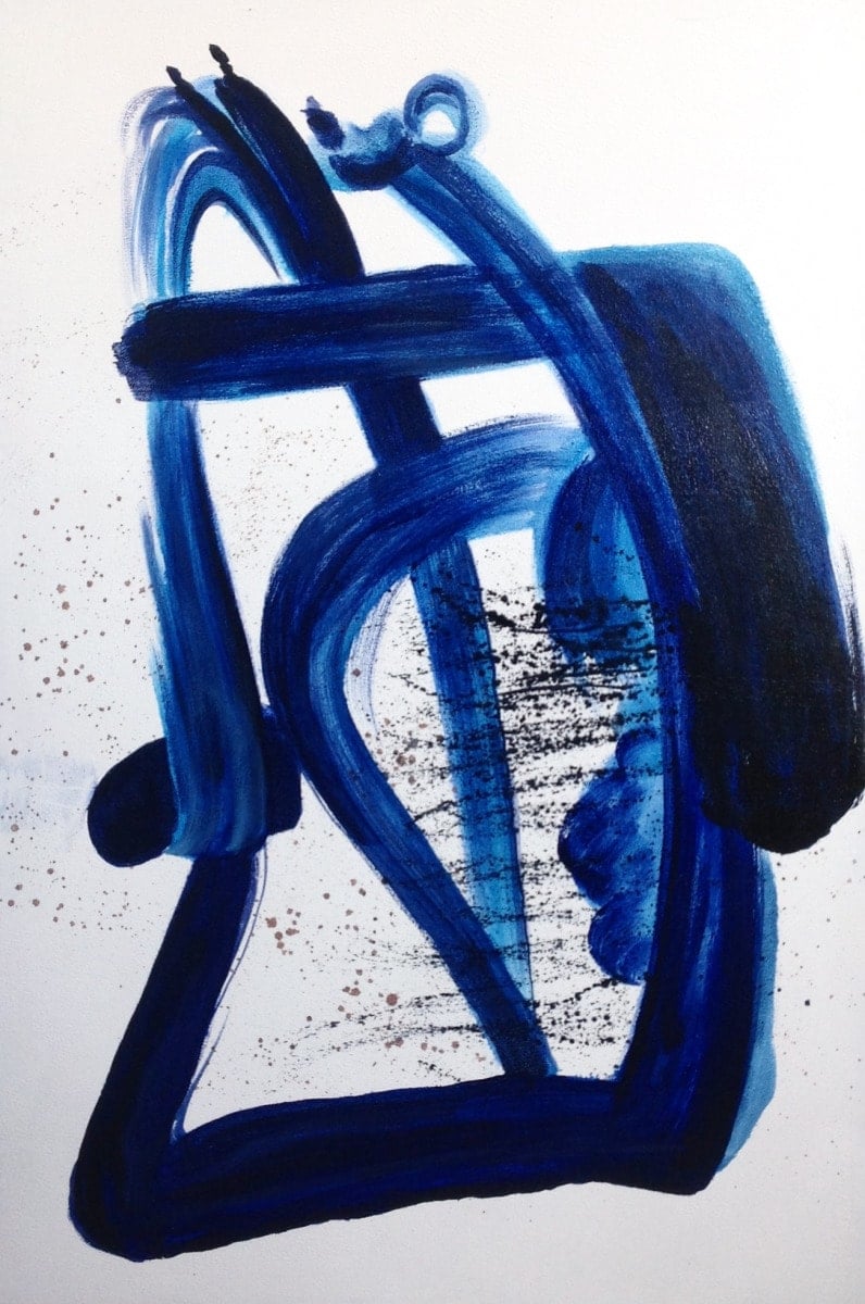 LA Furniture VIG19003 Abstract Oil Painting VGSHD-VIG19003 Contemporary Style by Vig Furnitrue Number 76399 Catch Home Goods