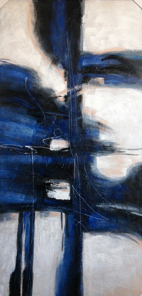 LA Furniture VIG19007 Abstract Oil Painting VGSHD-VIG19007 Contemporary Style by Vig Furnitrue Number 76403 Catch Home Goods