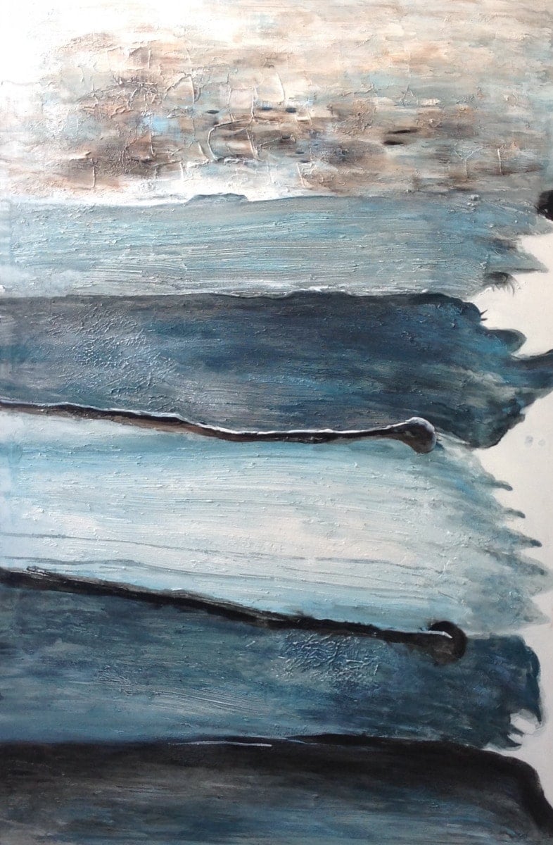 LA Furniture VIG19012 Abstract Oil Painting VGSHD-VIG19012 Contemporary Style by Vig Furnitrue Number 76408 Catch Home Goods