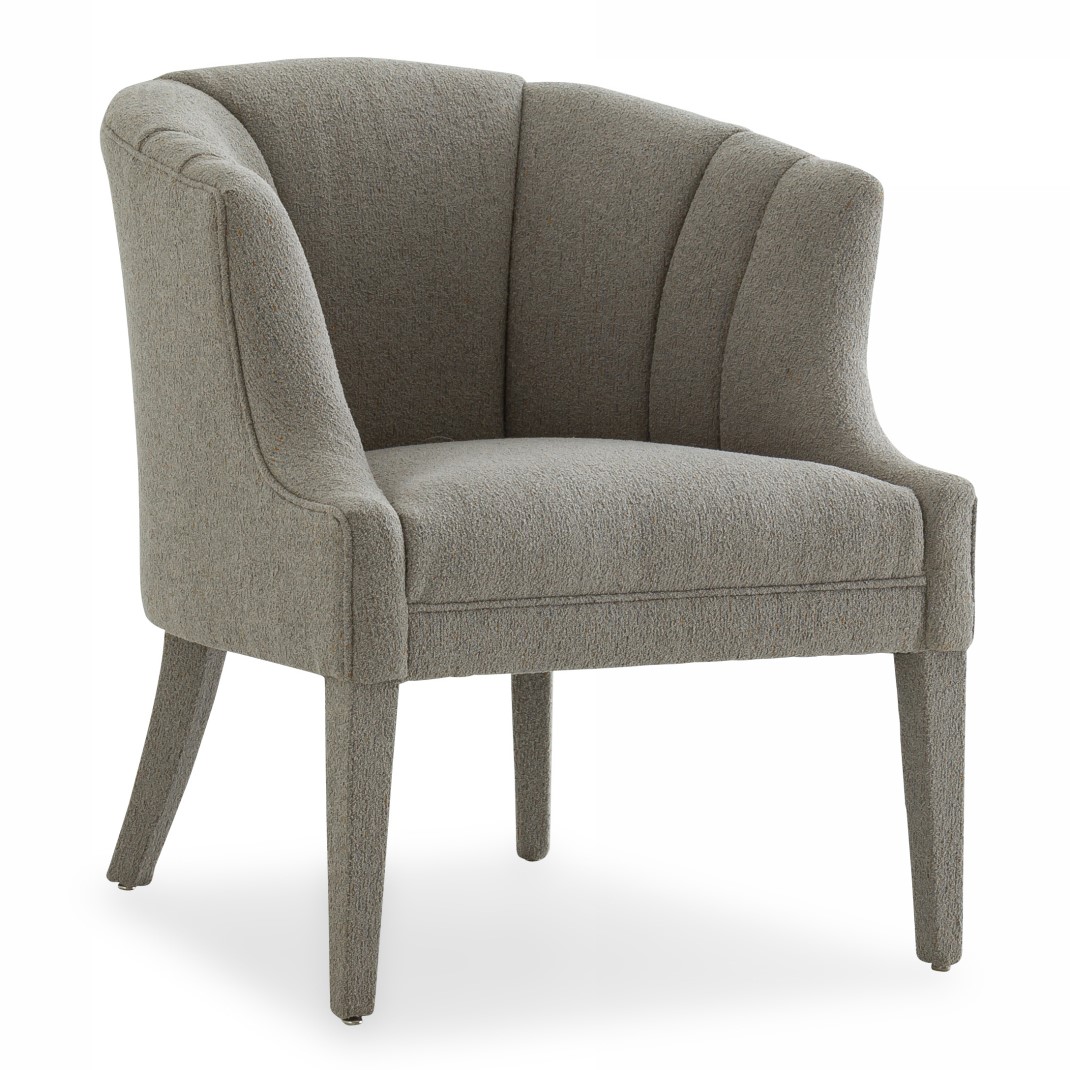 LA Furniture Ladera Glam Grey Fabric Accent Chair VGODZW-857 Contemporary Style by Vig Furnitrue Number 76913 Catch Home Goods