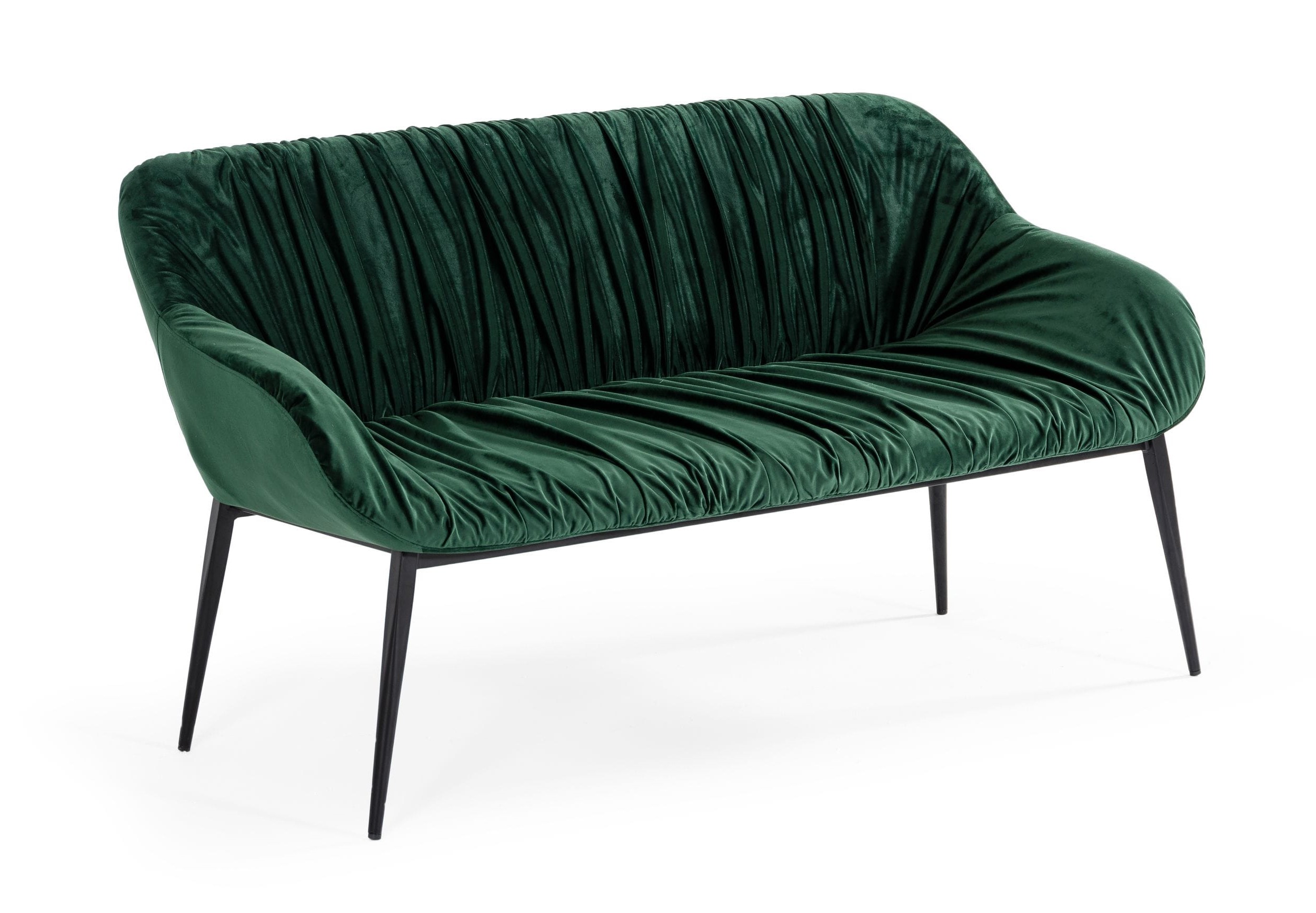 LA Furniture Katrina Modern Green Fabric Bench VGEUMC-9389SF-2-BENCH Contemporary Style by Vig Furnitrue Number 77707 Catch Home Goods