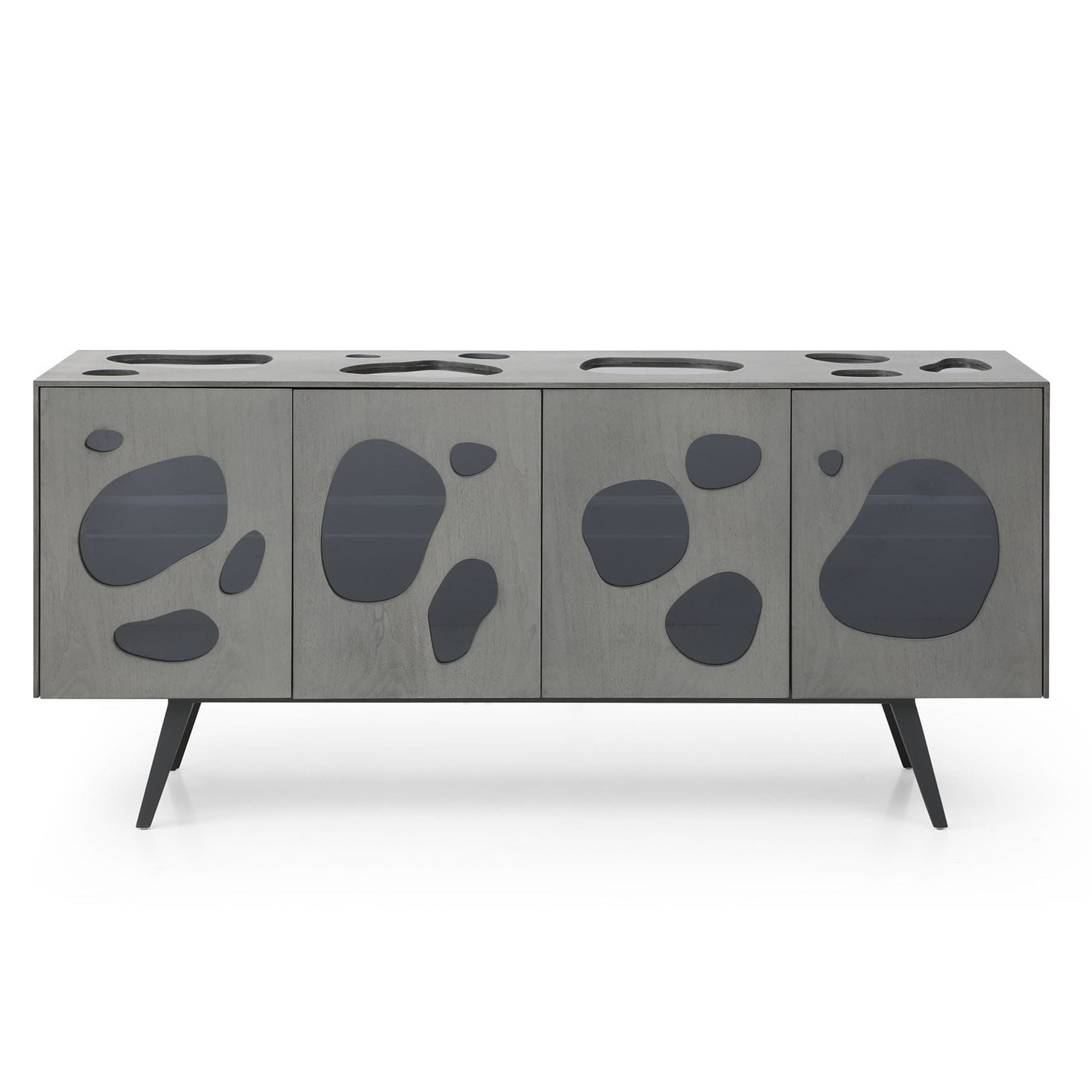 LA Furniture Fontana Modern Grey Buffet VGVCG2029-GRY-A-BUF Contemporary Style by Vig Furnitrue Number 77793 Catch Home Goods