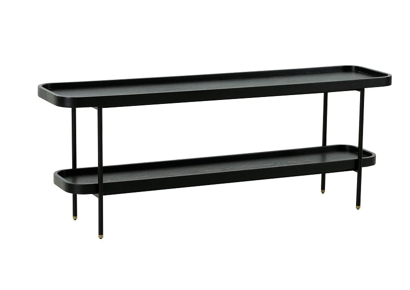 LA Furniture Mitchell Black Iron Console Table VGOD-LZ-267CN-BLK Contemporary Style by Vig Furnitrue Number 79688 Catch Home Goods