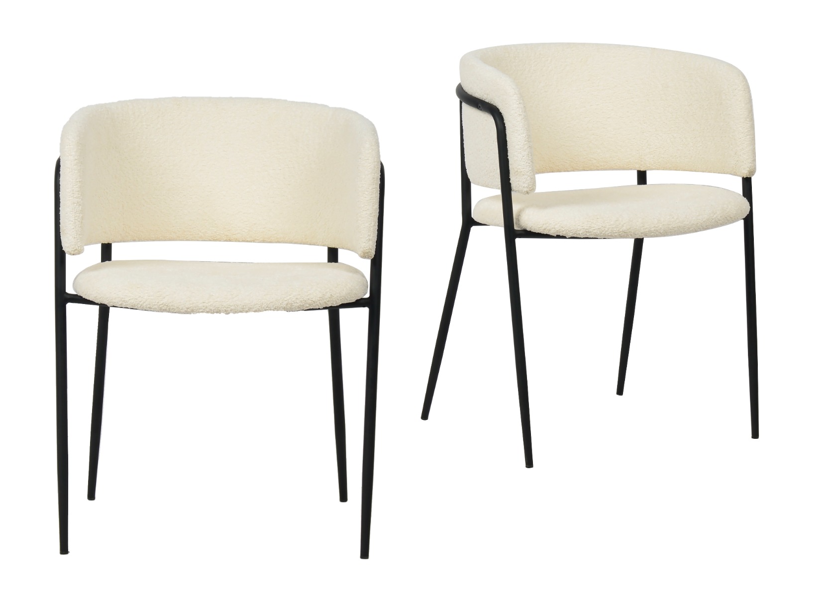 LA Furniture Chilton Modern Off White Dining Chair Set of 2 VGFH-0129152-WB-DC Contemporary Style by Vig Furnitrue Number 79825Z Catch Home Goods