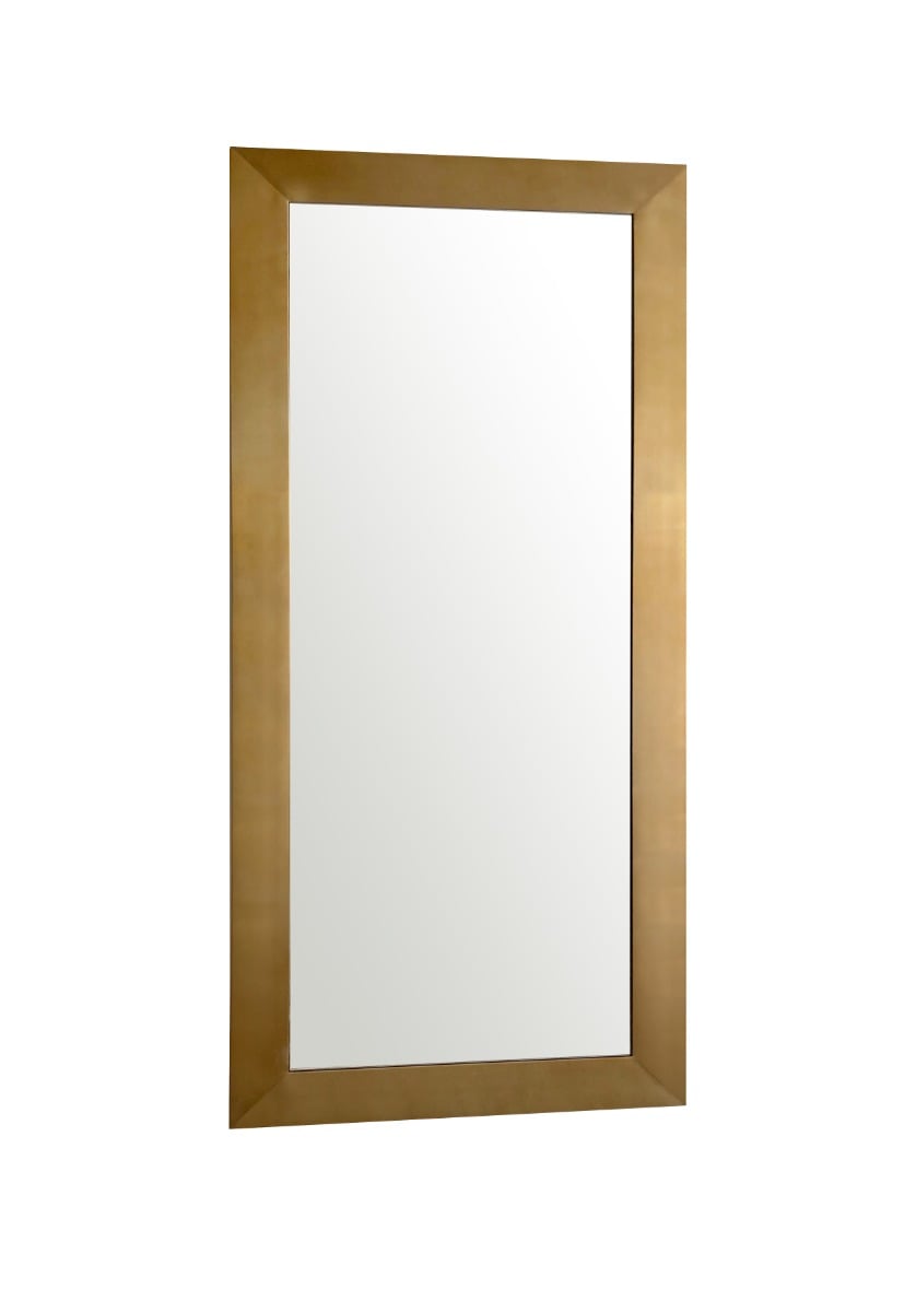 LA Furniture Dandy Modern Gold Floor Mirror VGGM-MI-1305A-GOLD Contemporary Style by Vig Furnitrue Number 80063 Catch Home Goods