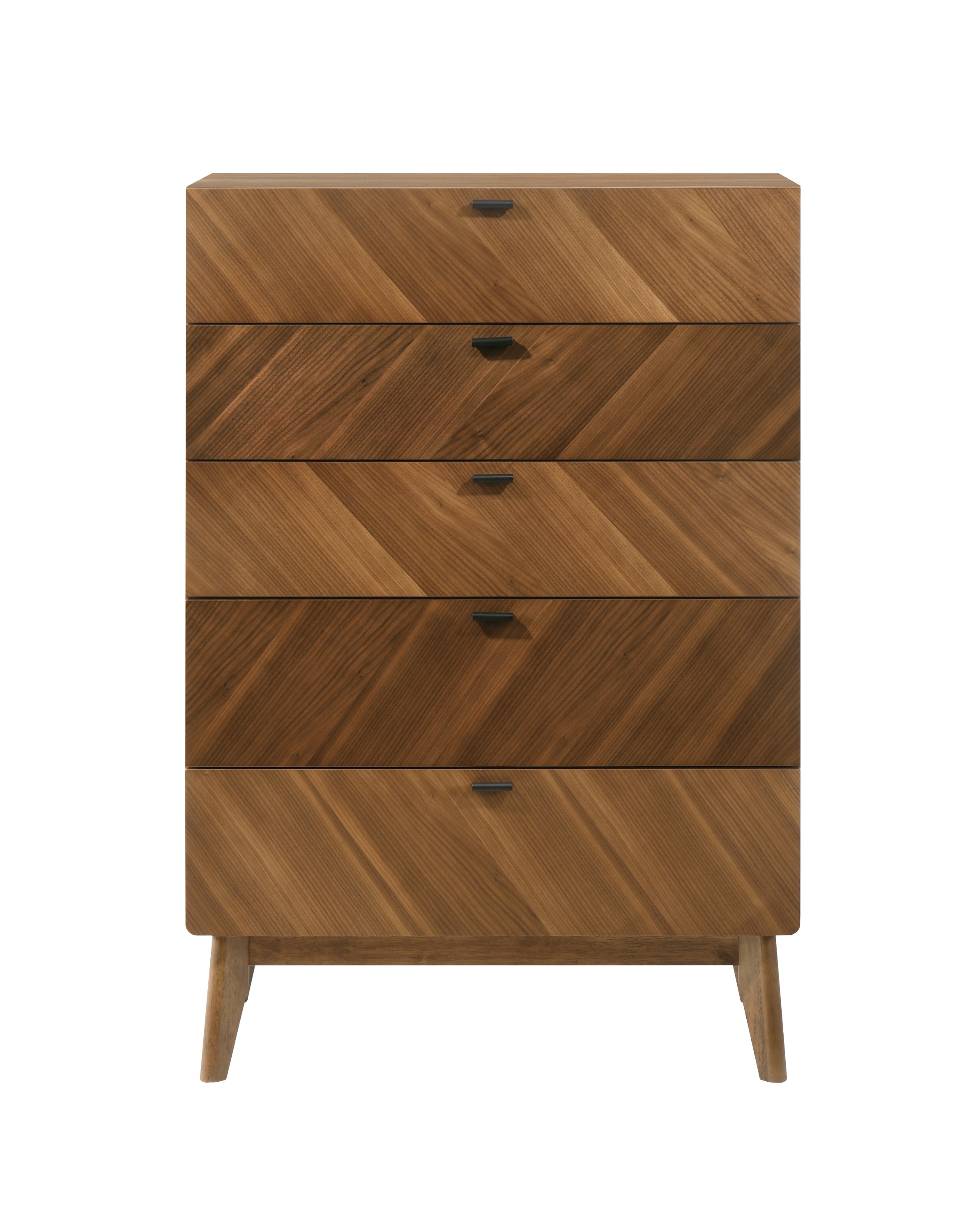 LA Furniture Kamela- Modern Walnut Chest VGMA-BR-128-CH Contemporary Style by Vig Furnitrue Number 80177 Catch Home Goods