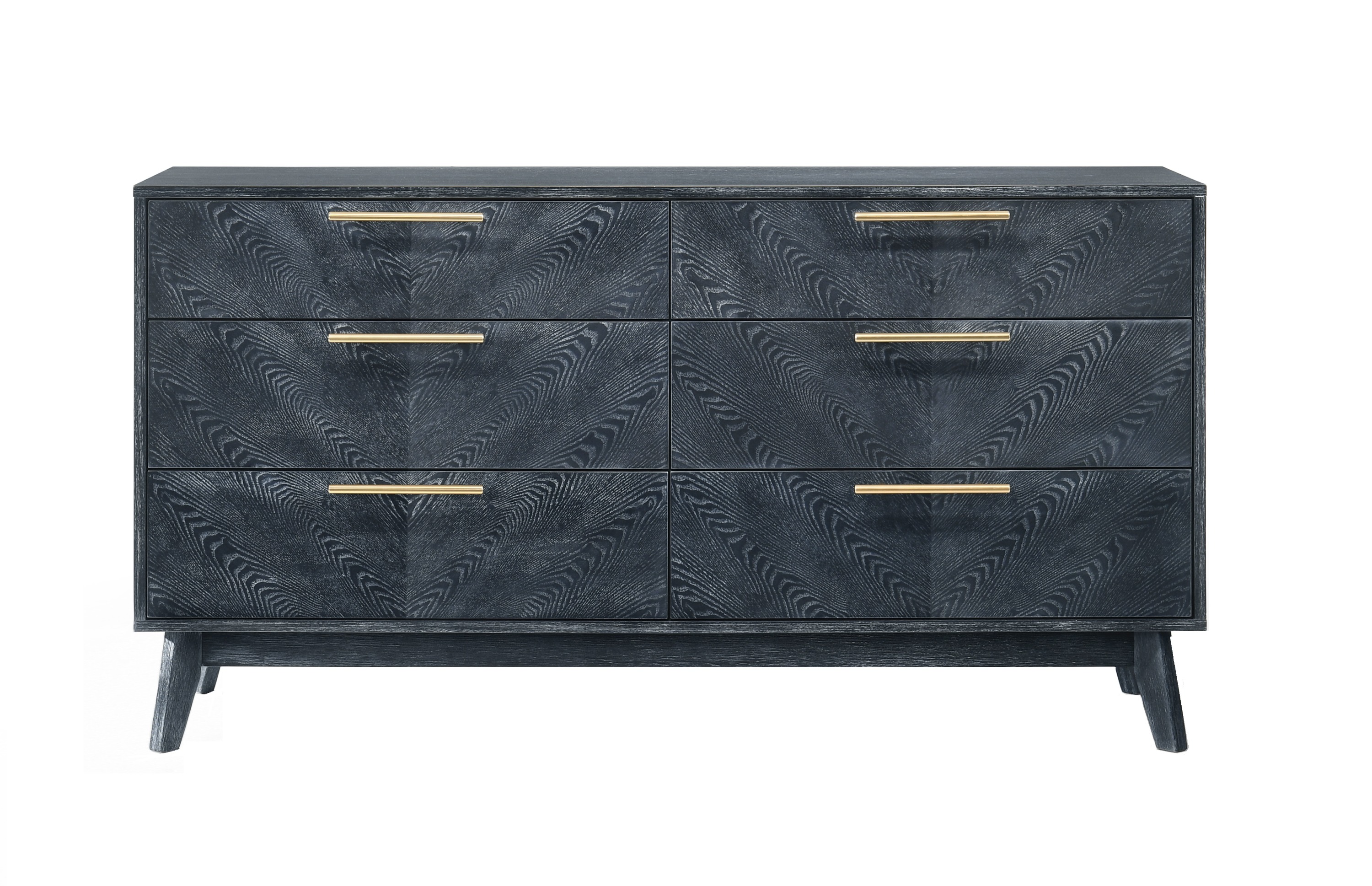 LA Furniture Diana Modern Grey Ash Dresser VGMABR-132-DRS Contemporary Style by Vig Furnitrue Number 80514 Catch Home Goods