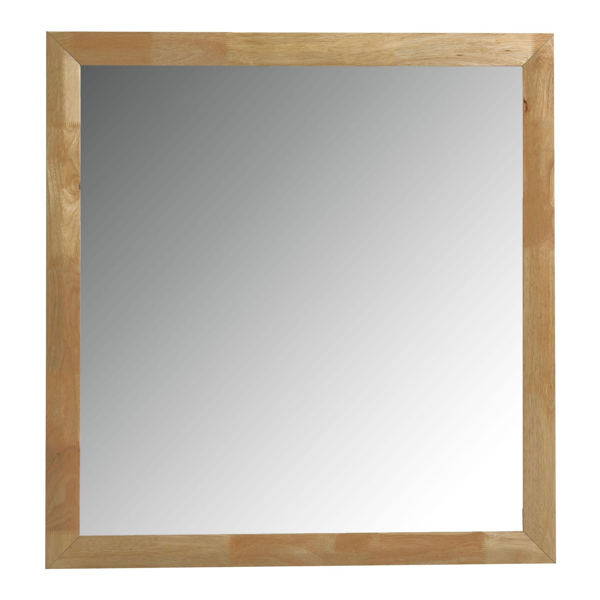 LA Furniture Santa Barbara Modern Natural Rectangular Mirror VGMABR-152-MIR Contemporary Style by Vig Furnitrue Number 81226 Catch Home Goods