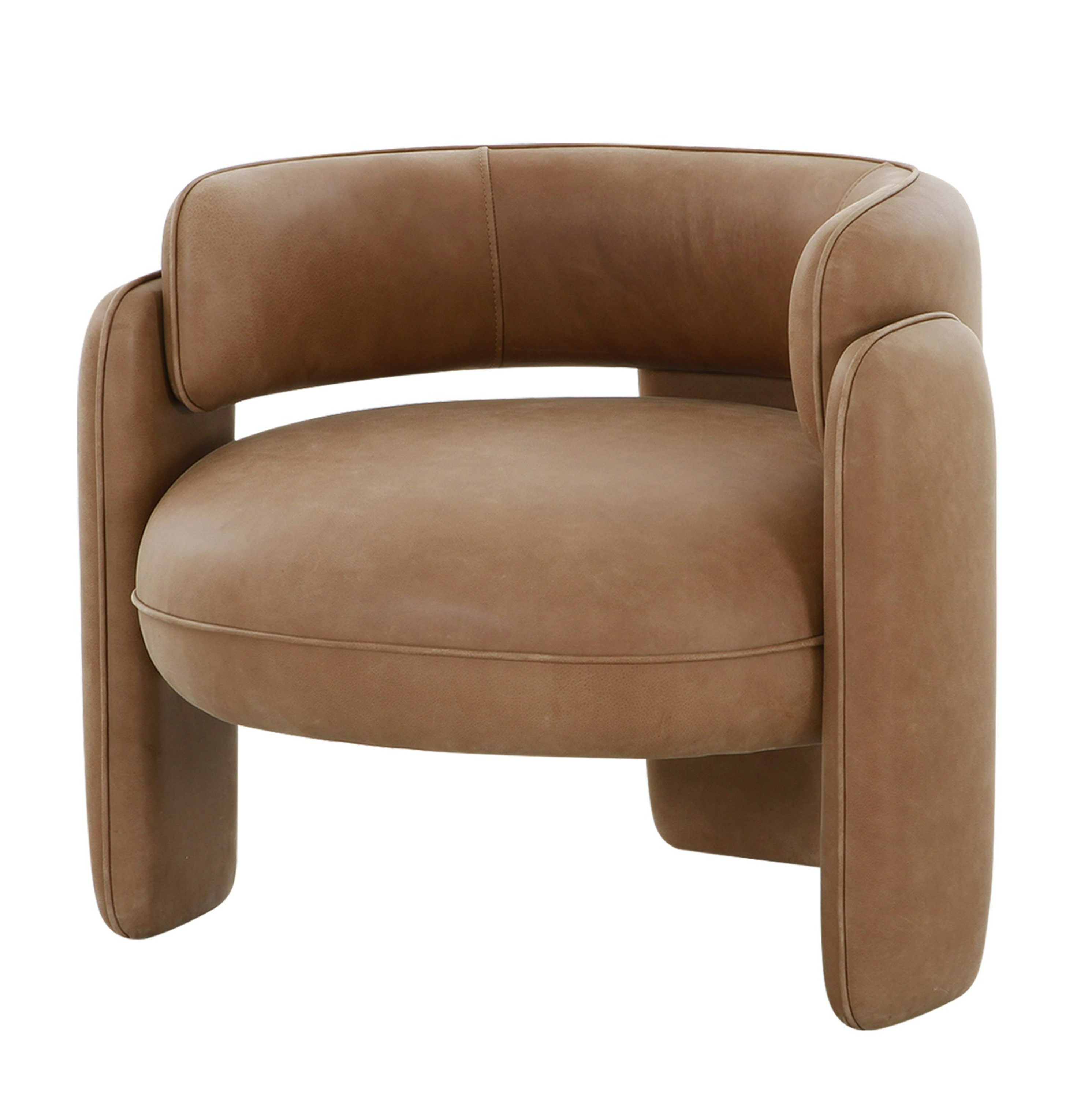 LA Furniture Tioga Modern Brown Leather Accent Chair VGOD-ZW-22072-BRN Contemporary Style by Vig Furnitrue Number 81615|81615A Catch Home Goods