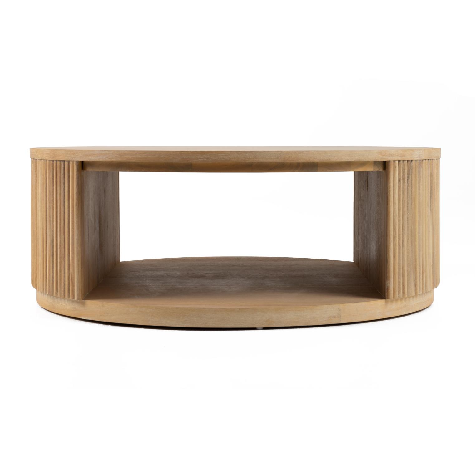 LA Furniture Jacobson Modern Natural Acacia Coffee Table VGWD-LYO-CFT2 Contemporary Style by Vig Furnitrue Number 81743 Catch Home Goods