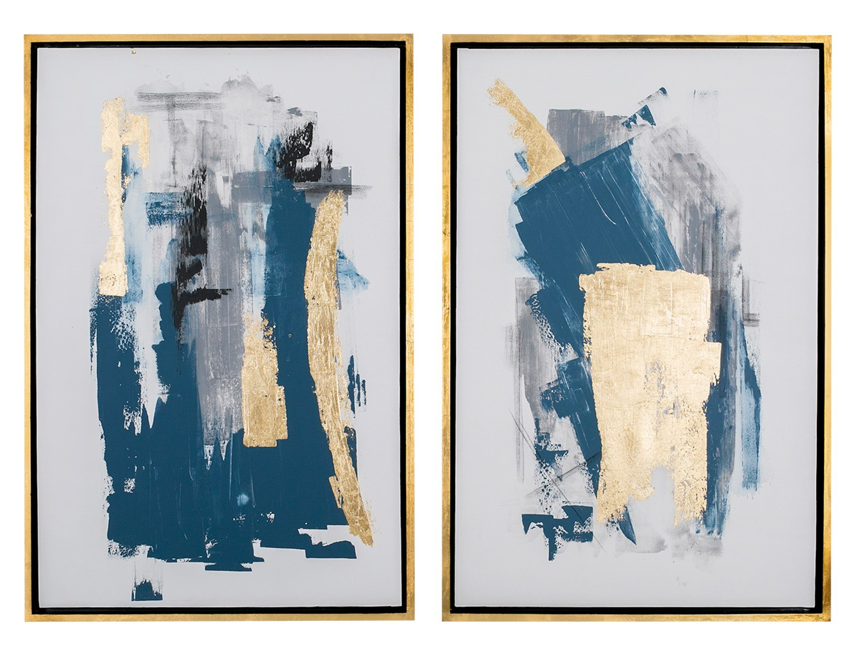 LA Furniture Fleck Modern Painting Set of 2 VGVA-CO22529 Contemporary Style by Vig Furnitrue Number 81930 Catch Home Goods