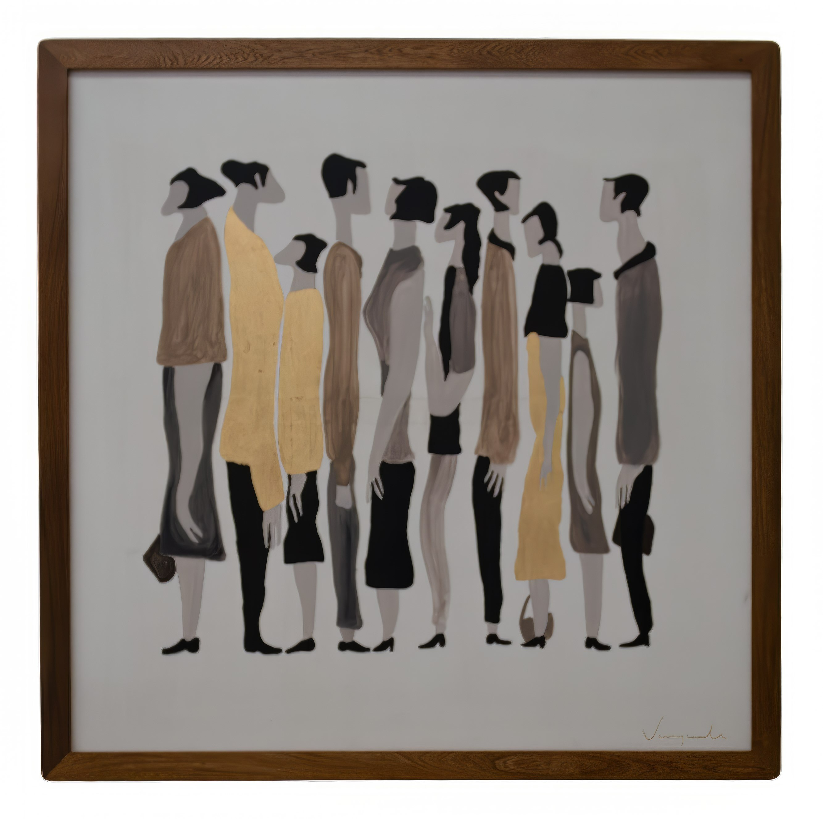 LA Furniture To Stay Modern 59" x 59" Painting VGVA-CO23537 Contemporary Style by Vig Furnitrue Number 81934 Catch Home Goods