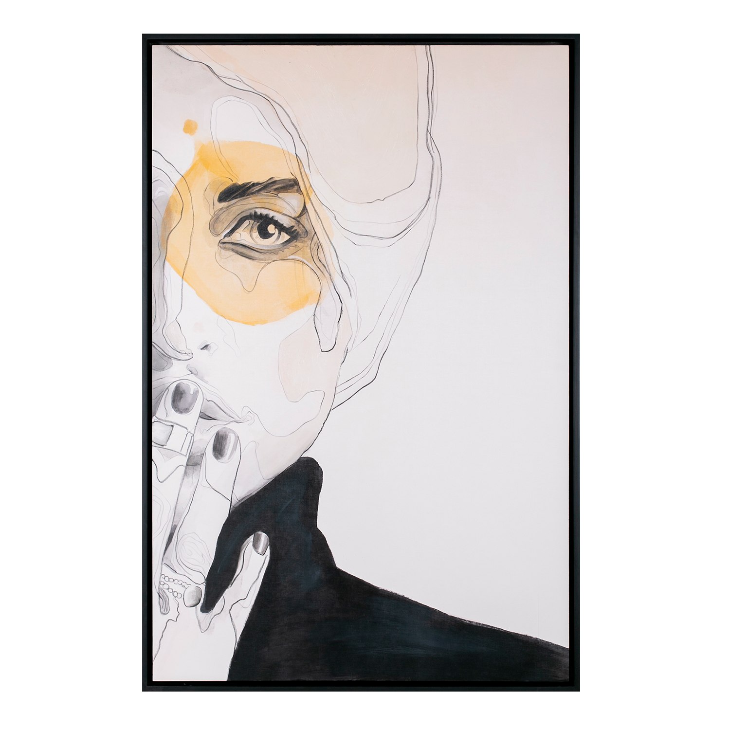 LA Furniture Memory Modern 47" x 71" Painting VGVA-CO23075 Contemporary Style by Vig Furnitrue Number 81935 Catch Home Goods