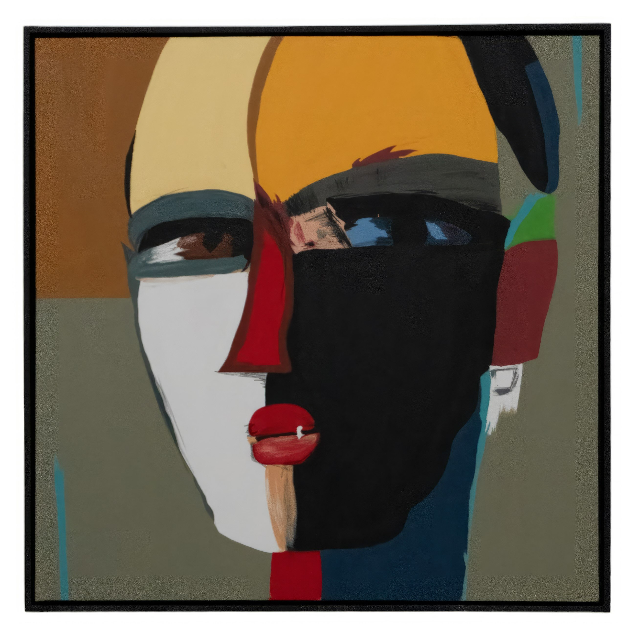 LA Furniture Pama Modern 59" x 59" Painting VGVA-CO23535 Contemporary Style by Vig Furnitrue Number 81944 Catch Home Goods