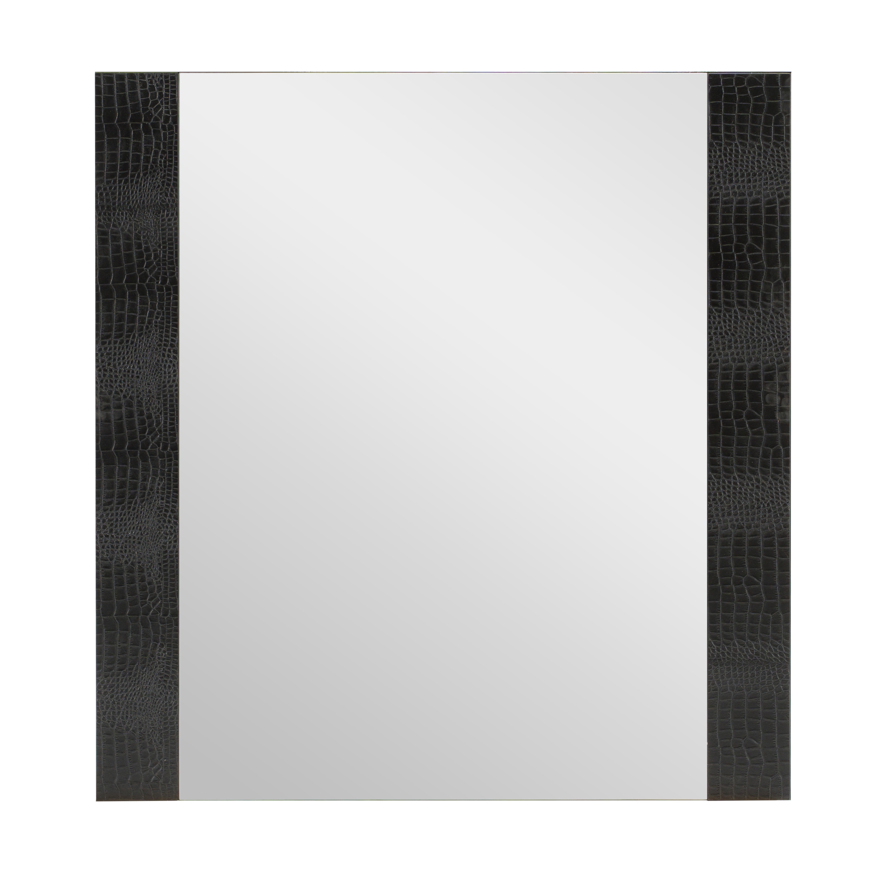 LA Furniture Monza Italian Modern Black Mirror VGACANCONA-MIR-BLK Contemporary Style by Vig Furnitrue Number 17500 Catch Home Goods