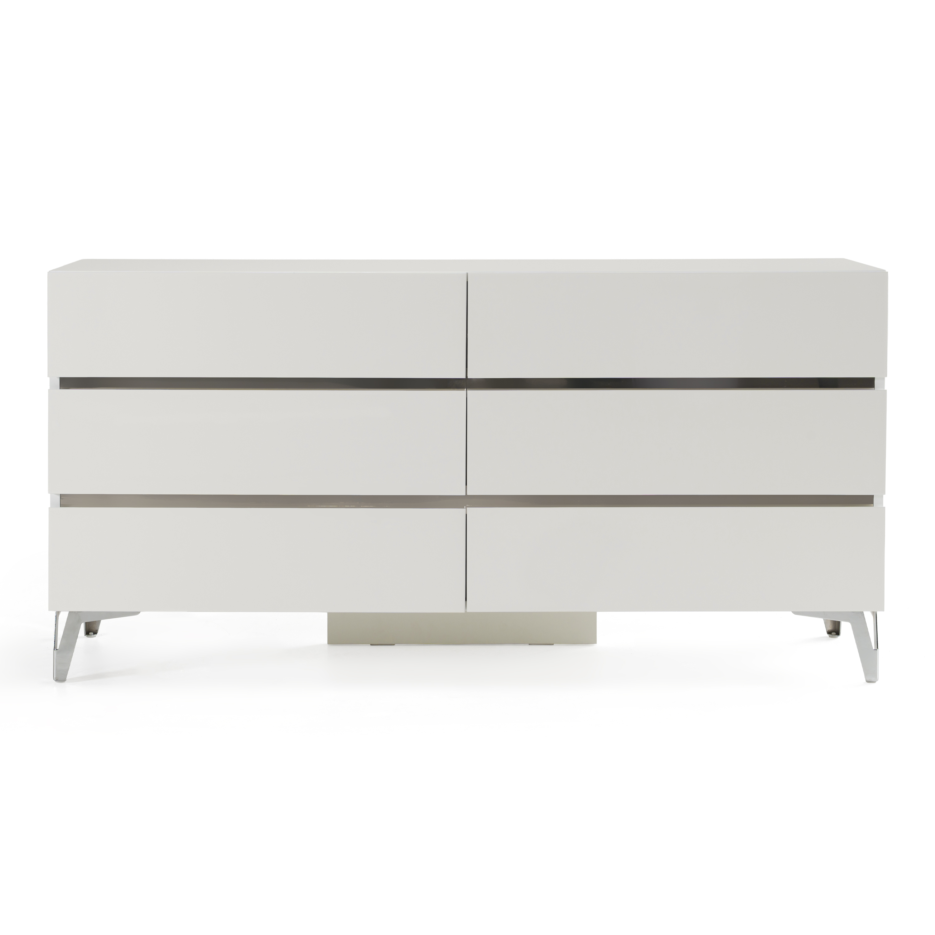 LA Furniture Angela Italian Modern White Dresser VGACANGELA-DRS Contemporary Style by Vig Furnitrue Number 75995 Catch Home Goods