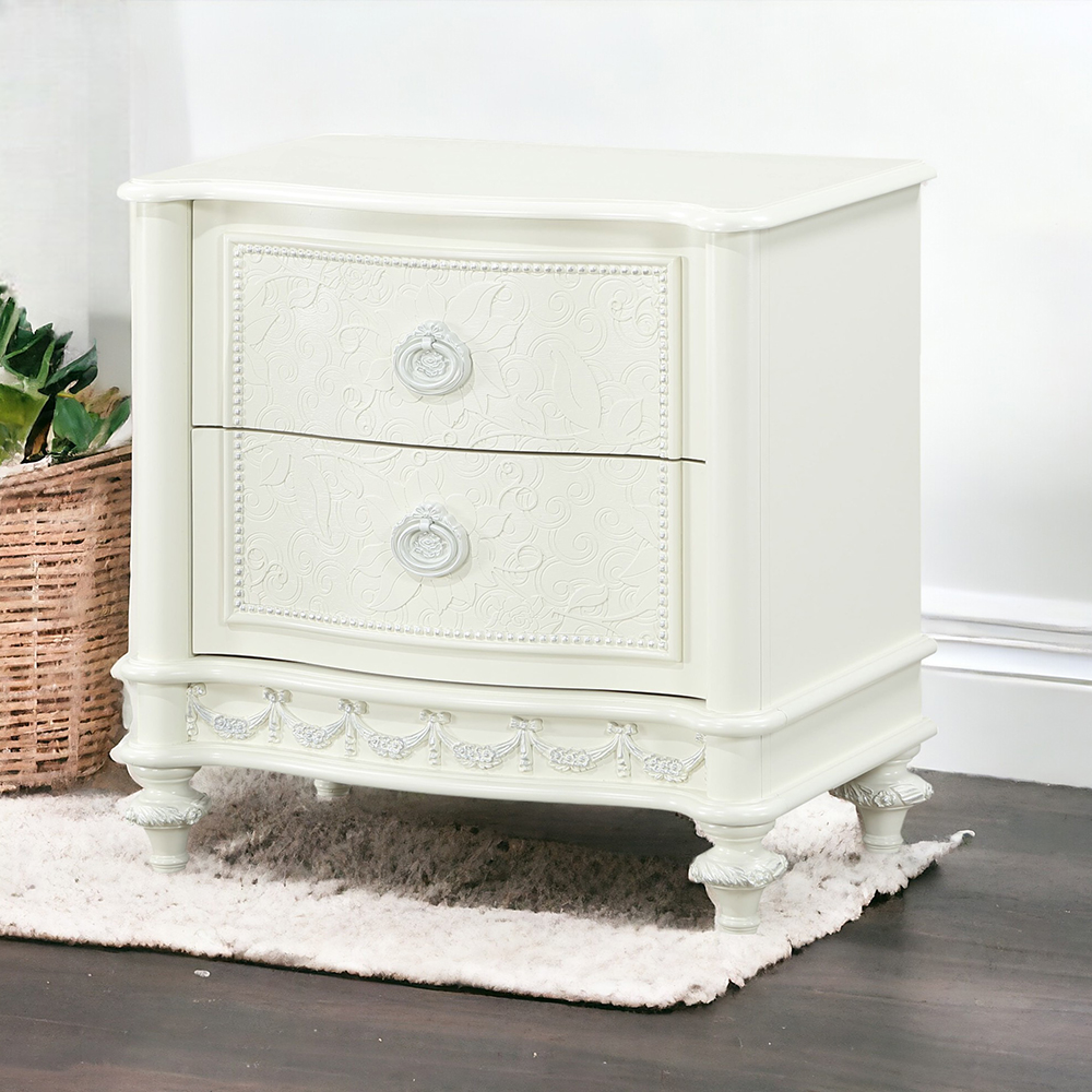 Acme Dorothy Nightstand with 2 Drawers Model BD02266