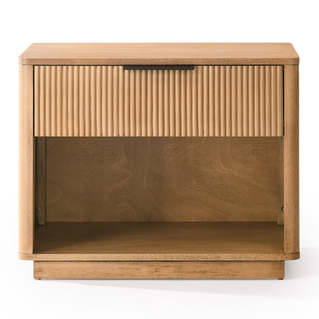 LA Furniture Santa Monica Modern Natural Oak Nightstand VGMABR-144-NS Contemporary Style by Vig Furnitrue Number 80884|80884A Catch Home Goods