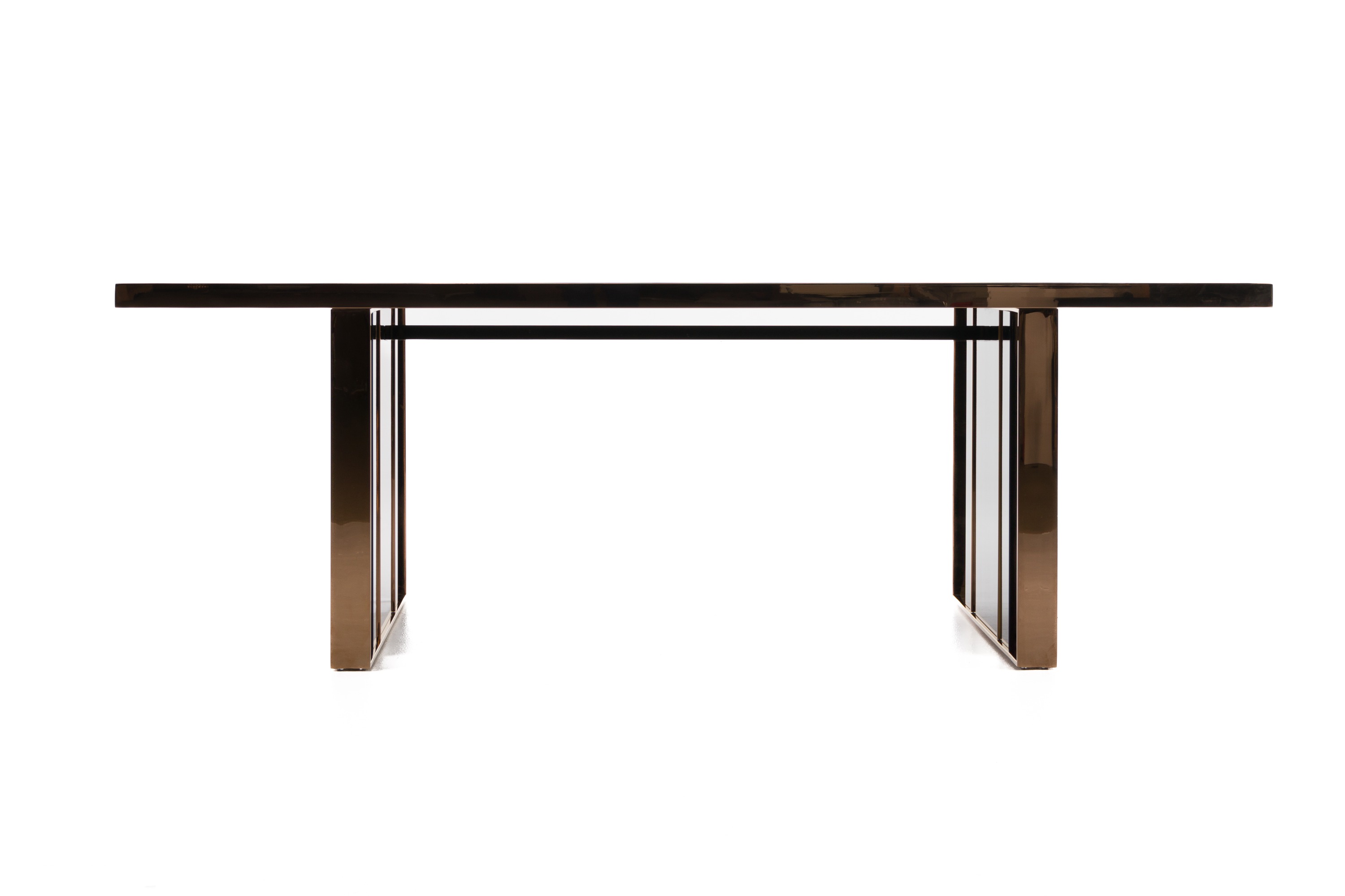 LA Furniture Cartier Modern Black & Rosegold Dining Table VGVCT-A002 Contemporary Style by Vig Furnitrue Number 73249 Catch Home Goods