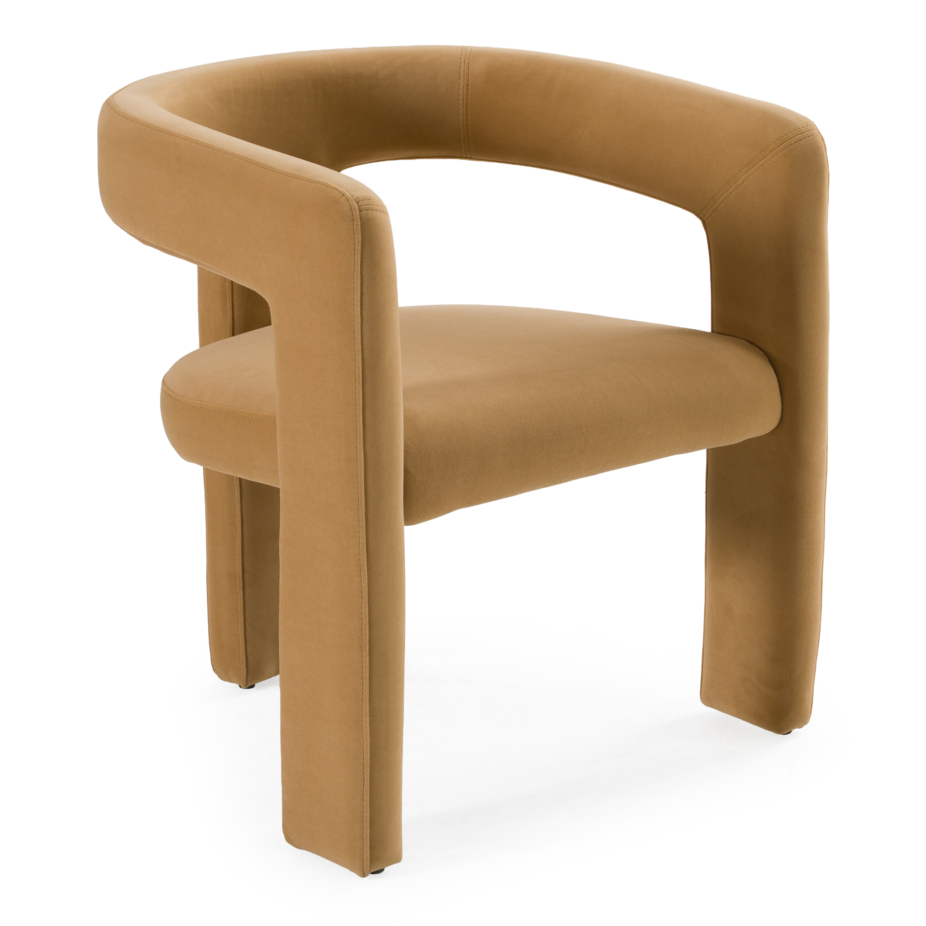 LA Furniture Cherish Modern Tan Fabric Dining Chair VGEUMC-9771CH-TAN Contemporary Style by Vig Furnitrue Number 80595 Catch Home Goods