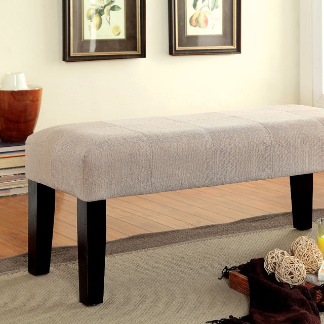 Furniture Of America Bury Contemporary Ivory Bench Model CM-BN6006IV