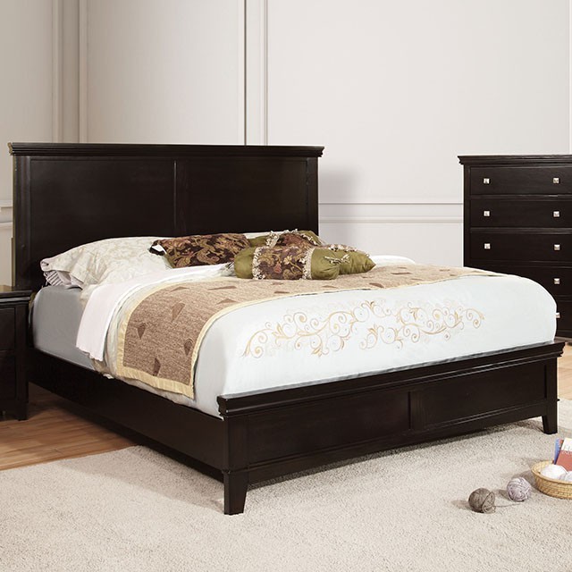 Furniture Of America Spruce Transitional Espresso Bed Model CM7113EX-Queen Bed