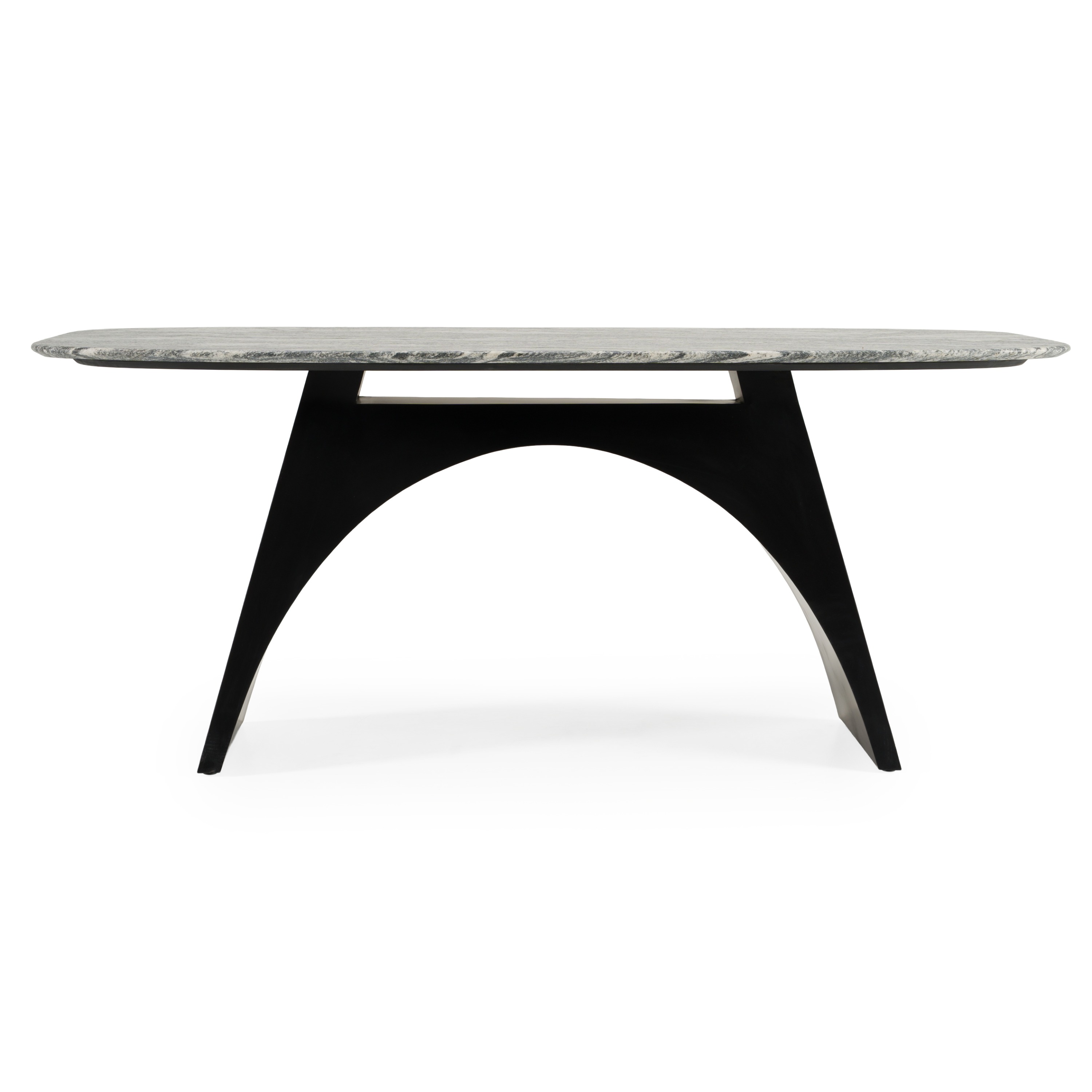 LA Furniture Colbert Modern Black & White Marble Dining Table VGNR-NI90065 Contemporary Style by Vig Furnitrue Number 83185 Catch Home Goods