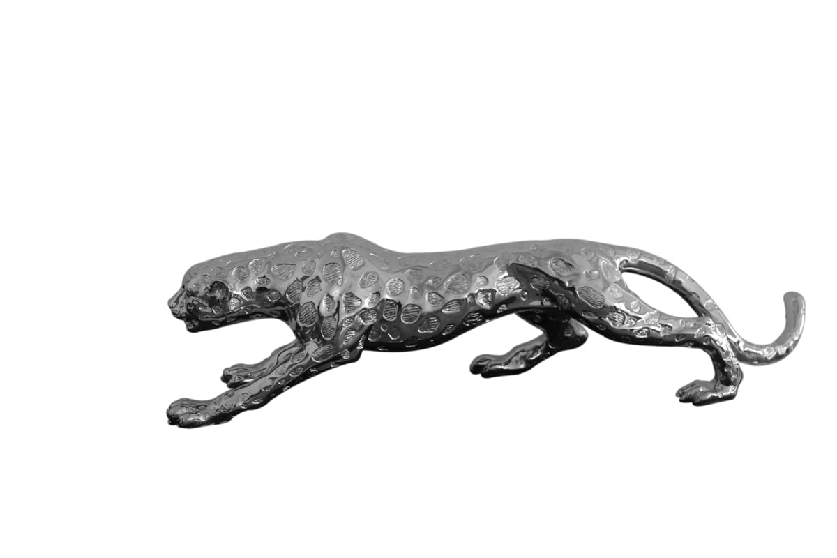 LA Furniture Jaguar Modern Silver Sculpture 32" VGTHDD-156-SIL Contemporary Style by Vig Furnitrue Number 73988 Catch Home Goods