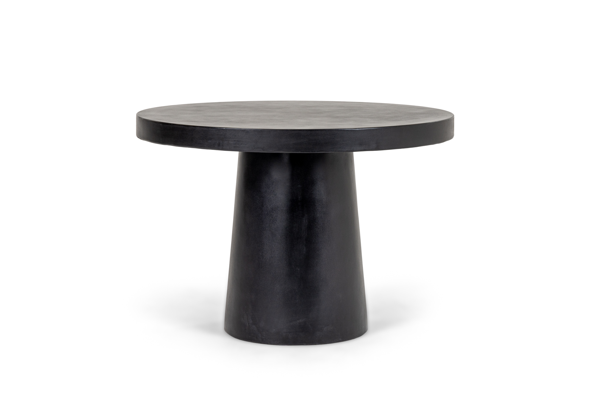 LA Furniture Desoto Modern Black Concrete Round Dining Table VGGR-630510-BLK Contemporary Style by Vig Furnitrue Number 81834 Catch Home Goods