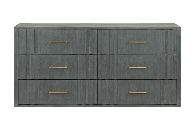 LA Furniture Manchester- Contemporary Dark Grey Dresser VGWD-HLF2-DR6DRA Contemporary Style by Vig Furnitrue Number 79786|79786A Catch Home Goods