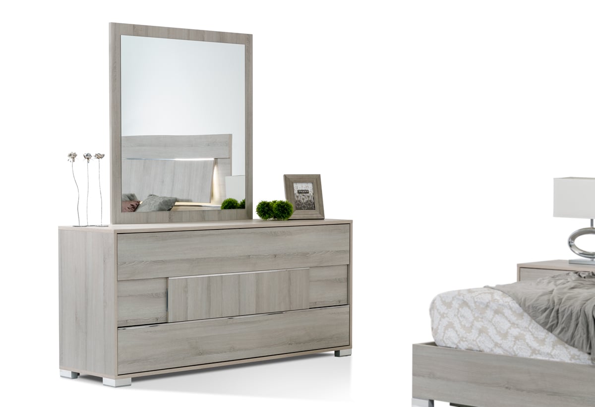 LA Furniture Ethan Italian Modern Grey Dresser VGACETHAN-DSR Contemporary Style by Vig Furnitrue Number 17606 Catch Home Goods