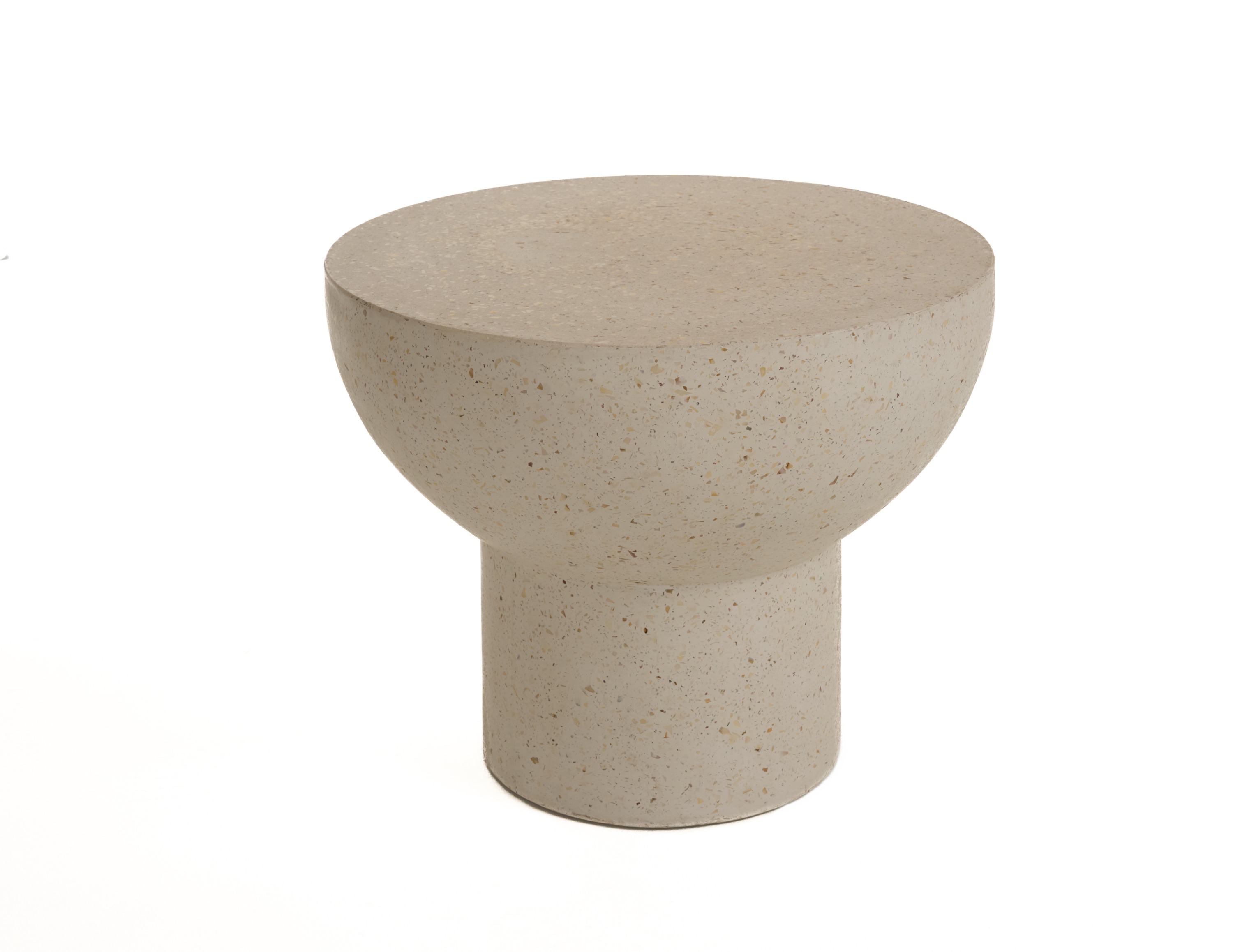 LA Furniture Fate Modern Terrazzo Concrete End Table VGGR-614055-TER Contemporary Style by Vig Furnitrue Number 81852 Catch Home Goods