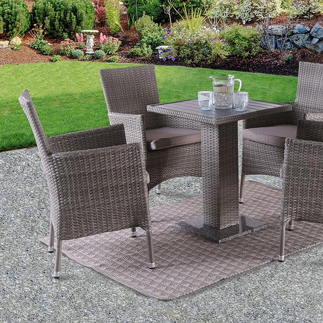 Furniture Of America Aminta Contemporary Gray Patio Bistro Set Model FM80004GY-5PC-06GY-Chair