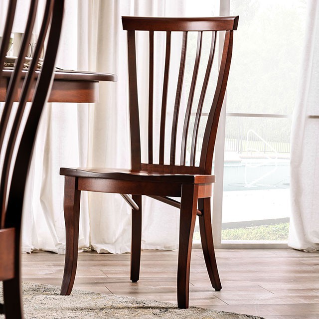 Furniture Of America Gresham Transitional Dark Cherry Side Chair Model FOA3002SC-2PK