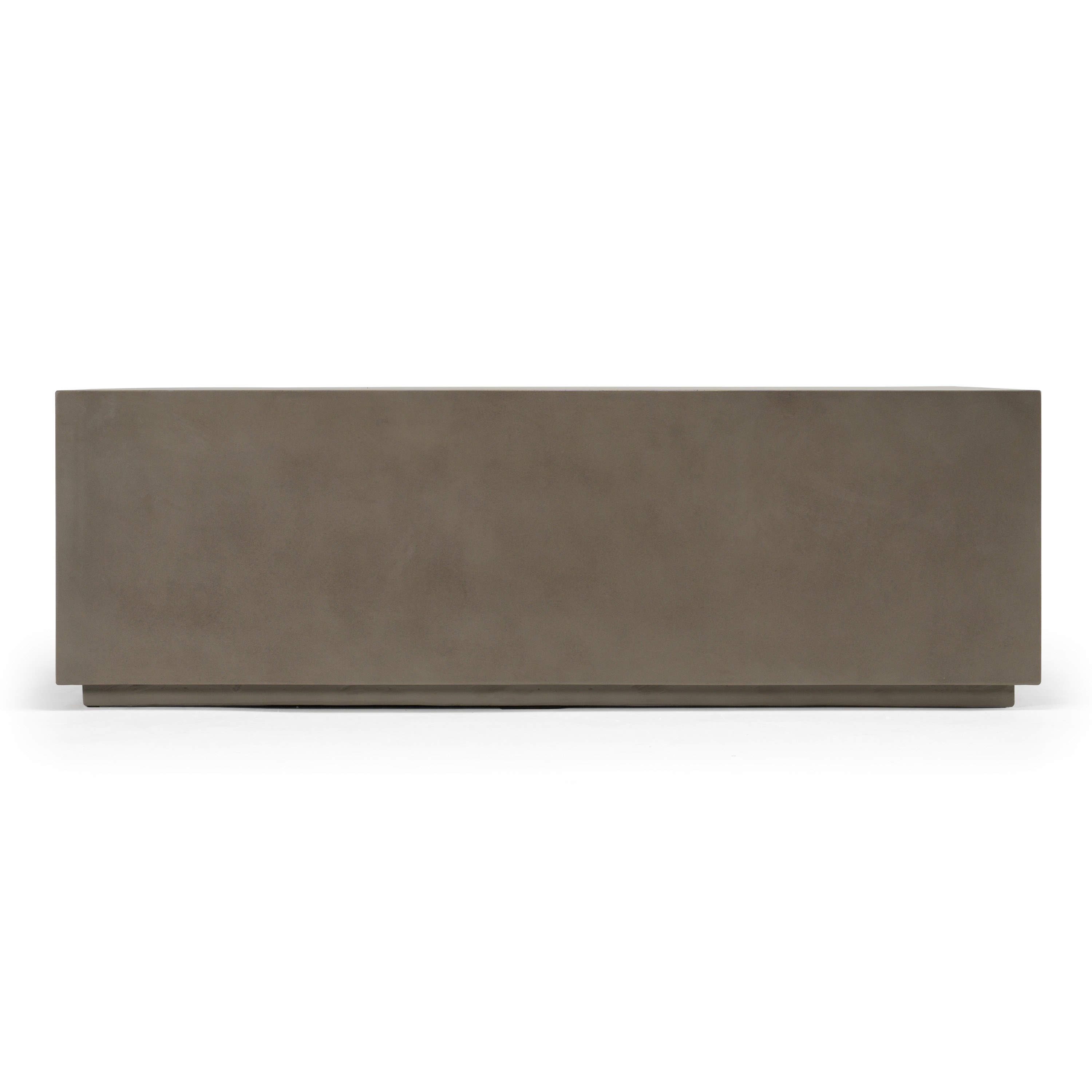 LA Furniture Fresno Modern Grey Concrete Coffee Table VGGR-689980-GRY Contemporary Style by Vig Furnitrue Number 81855 Catch Home Goods