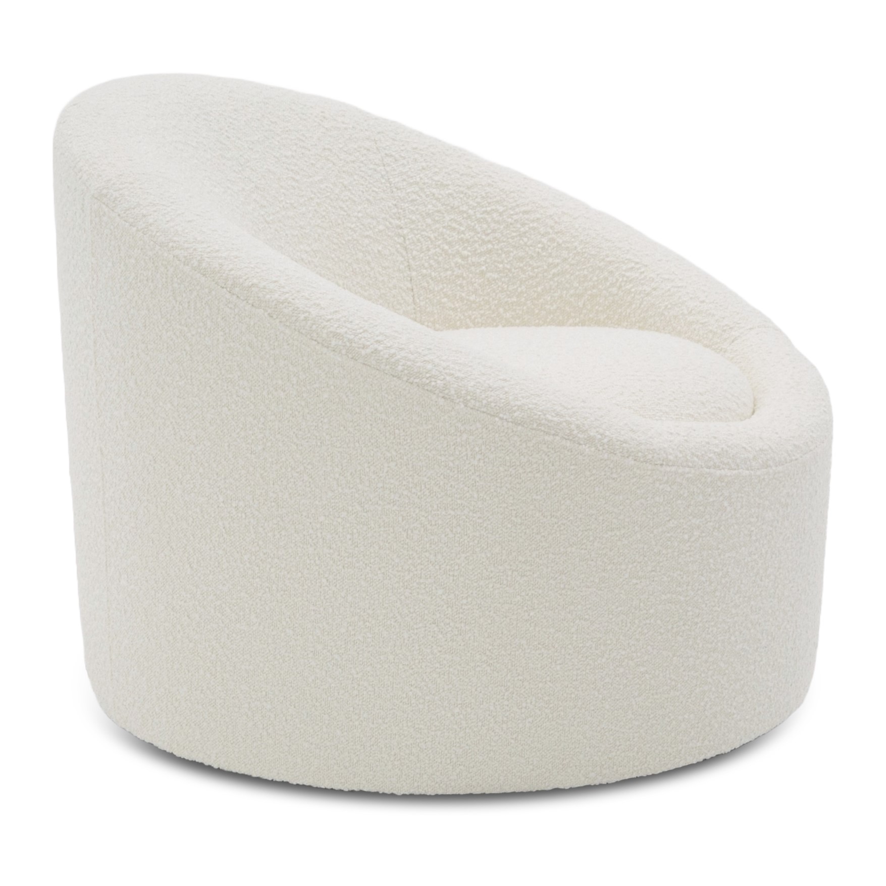 LA Furniture Frontier Glam White Fabric Accent Chair VGOD-ZW-993-WHT-CH Contemporary Style by Vig Furnitrue Number 80291|80291A Catch Home Goods