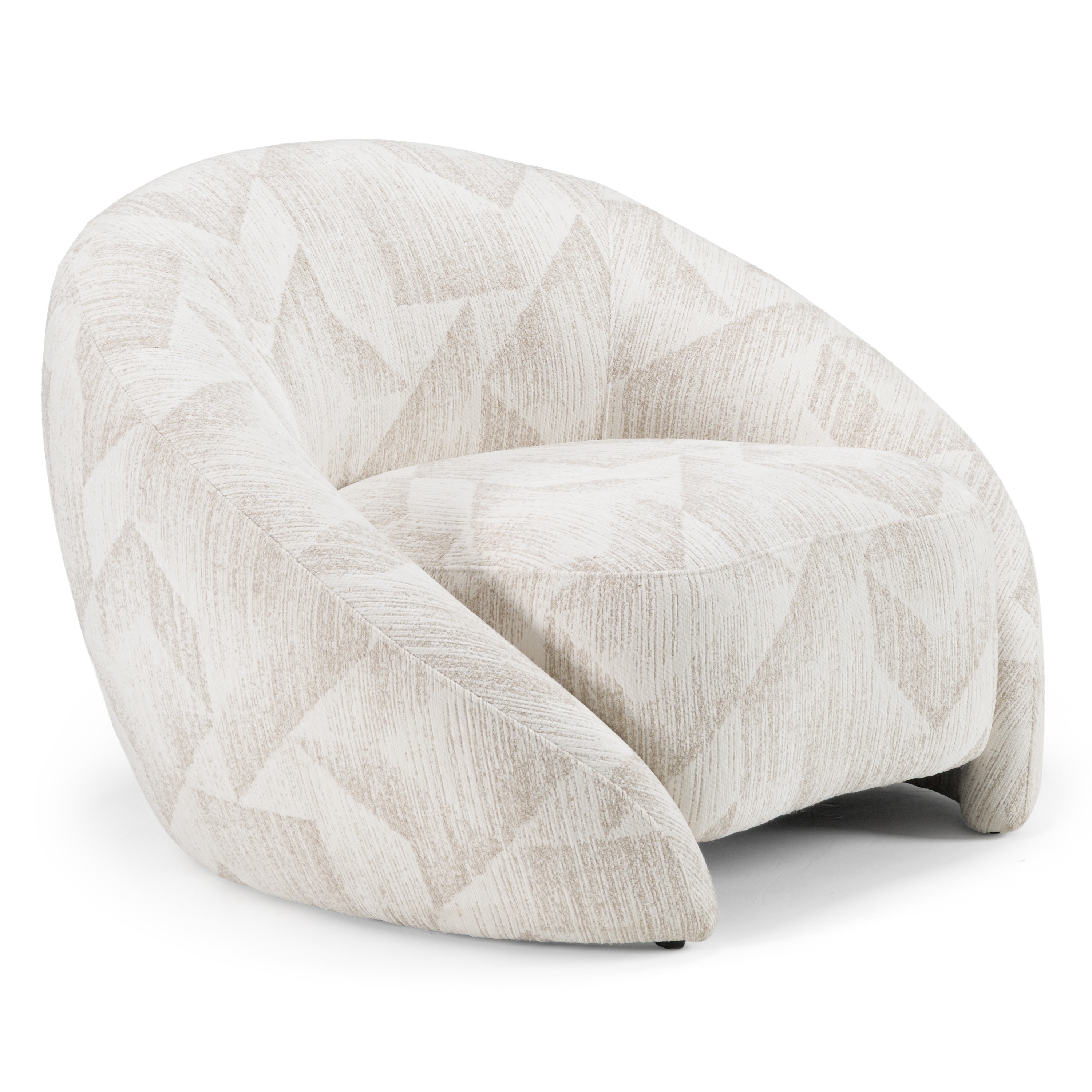 LA Furniture Gentle Modern Beige Pattern Fabric Accent Chair VGOD-ZW-24037-CHR-BGE Contemporary Style by Vig Furnitrue Number 83149|83149A Catch Home Goods